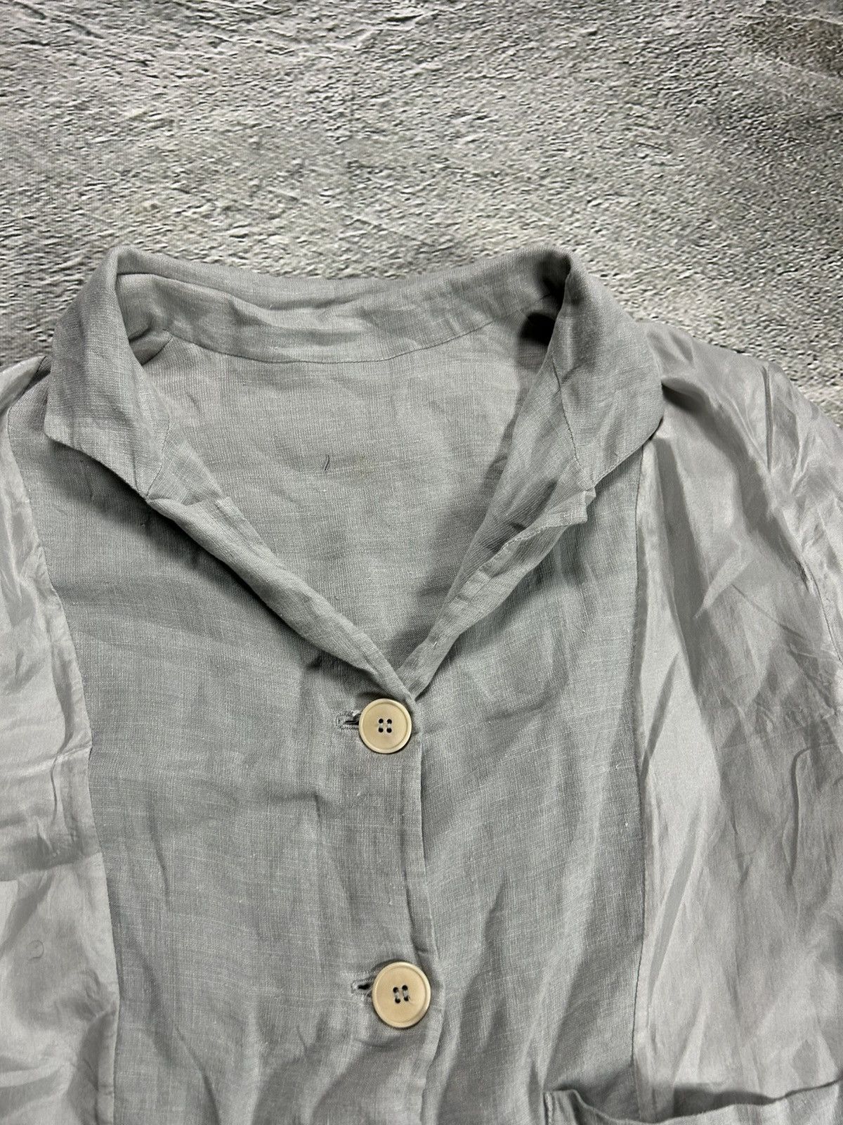 Rundholz Rundholz Shirt Button-up grey with pockets Size S / US 4 / IT 40 - 2 Thumbnail