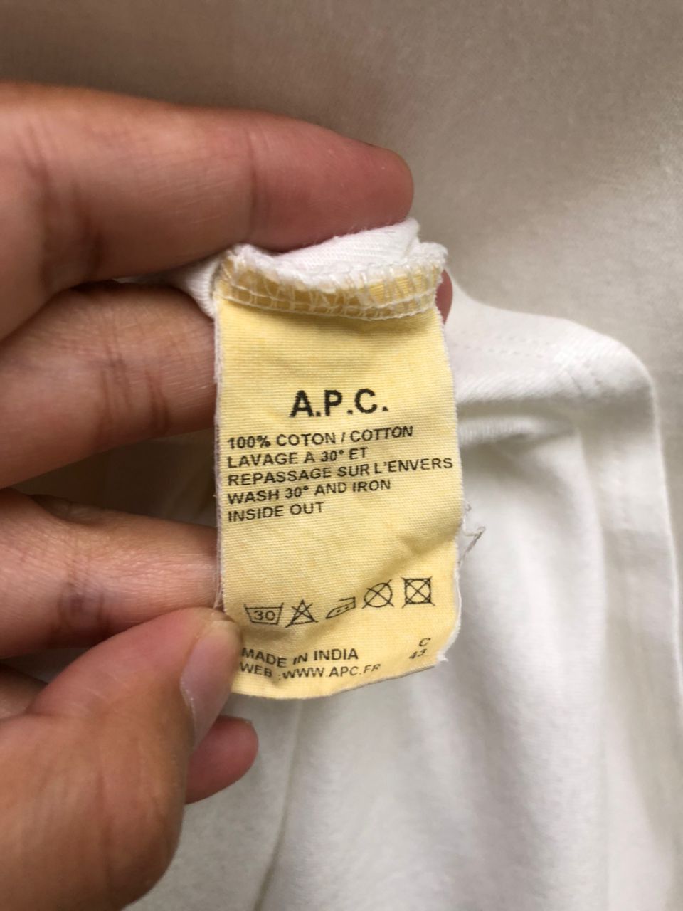 A.P.C. A.P.C japan Rue De Fleurus Paris anti ideological education Size US M / EU 48-50 / 2 - 5 Thumbnail