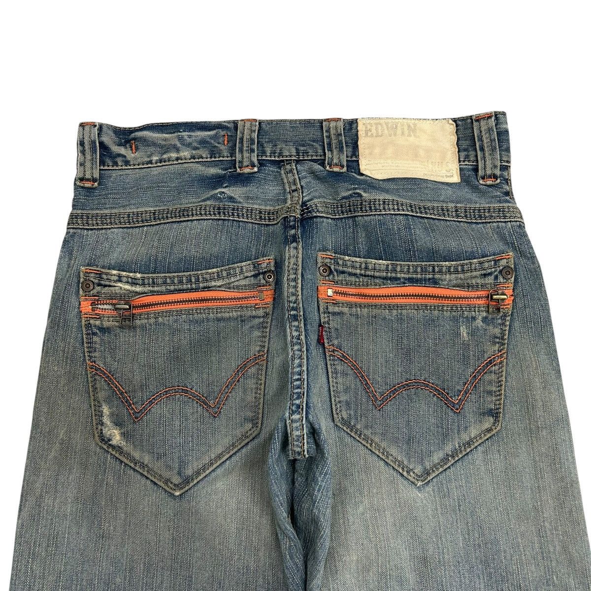 Edwin Vintage Edwin XV Mud Washed Straight Leg Size US 31 - 12 Thumbnail