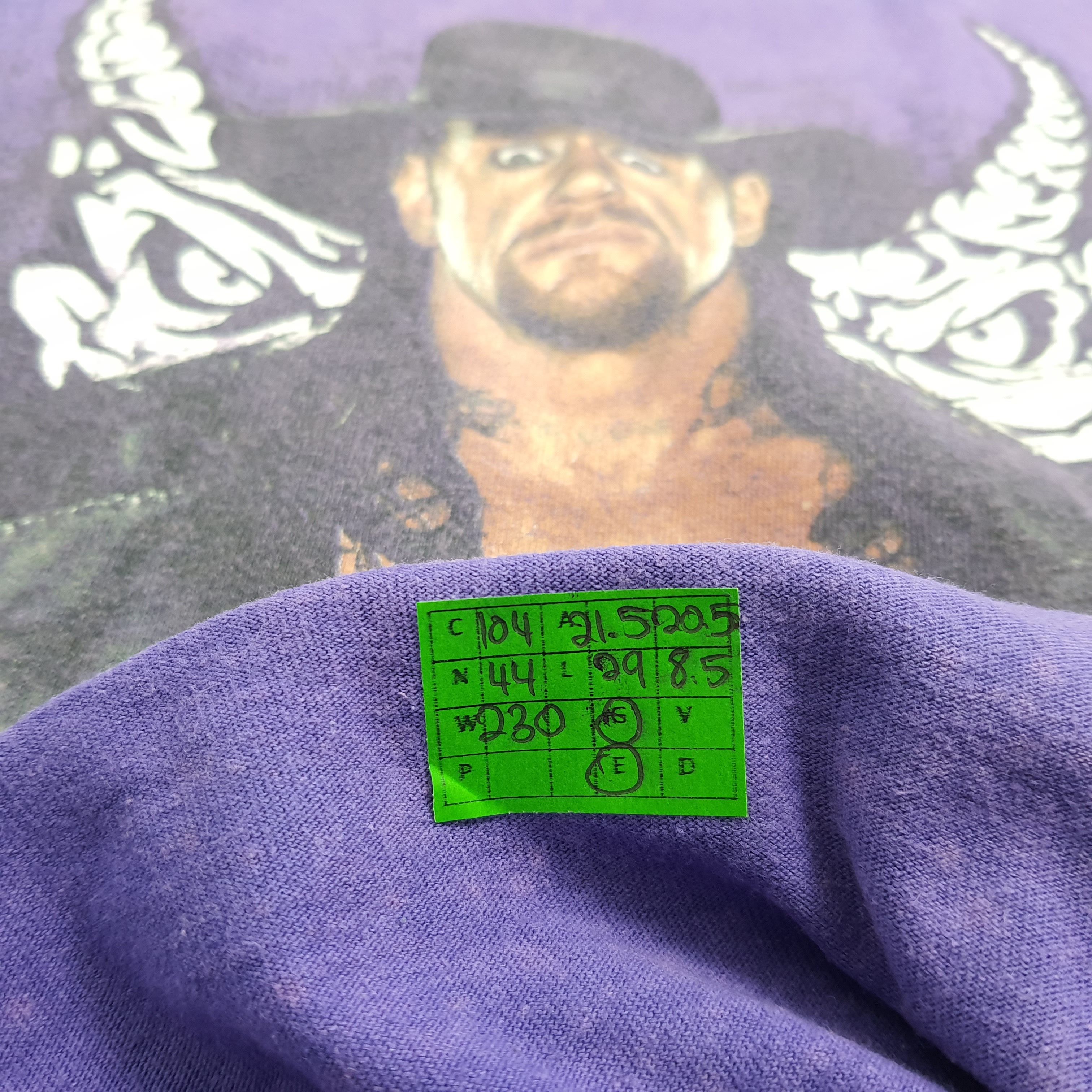 WWE × WWF WWE WWF Undertaker Wrestler T-shirt Size US L / EU 52-54 / 3 - 9 Thumbnail