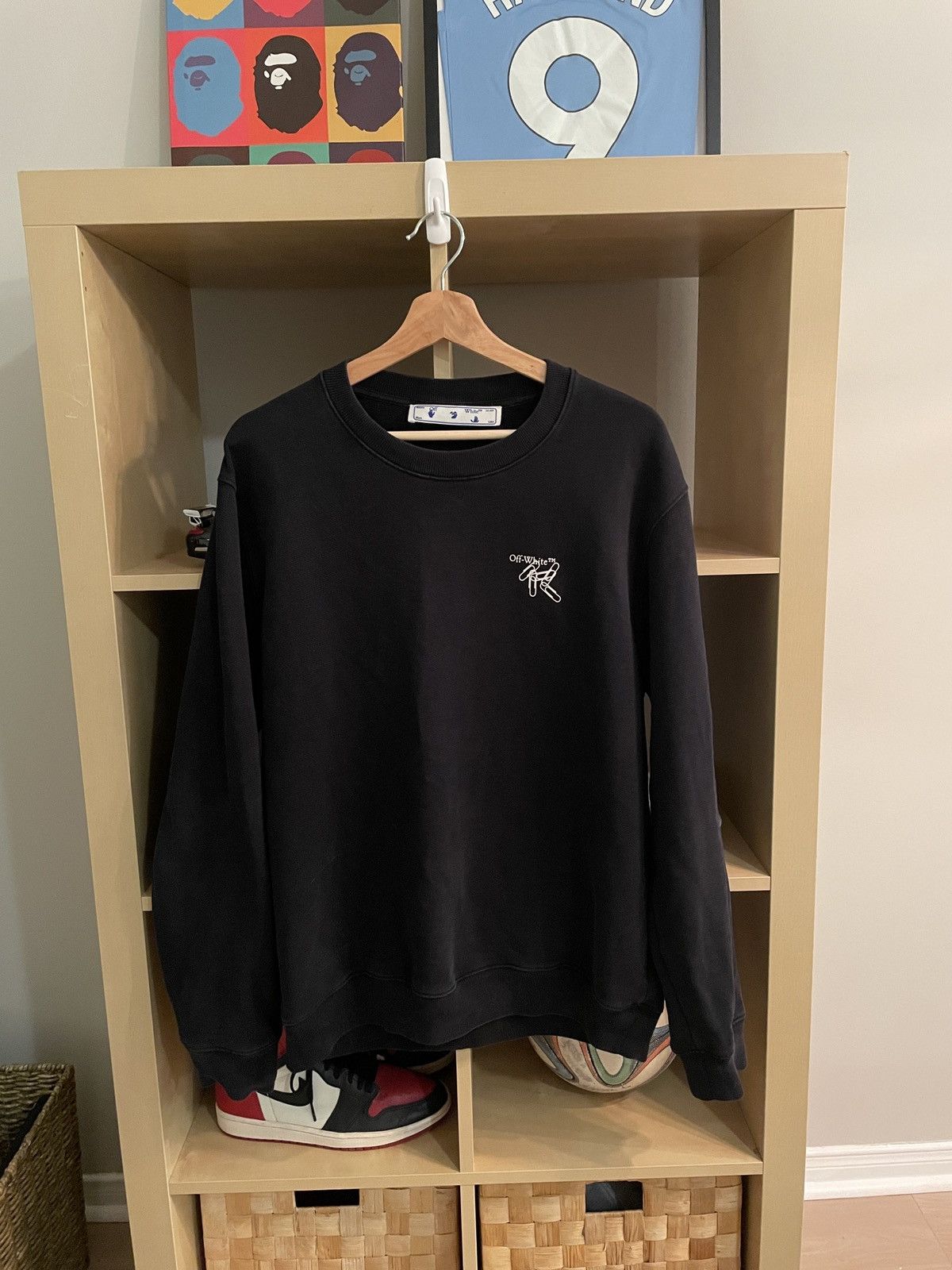 Off-White Off White Paperclip Crewneck Size US M / EU 48-50 / 2 - 5 Thumbnail