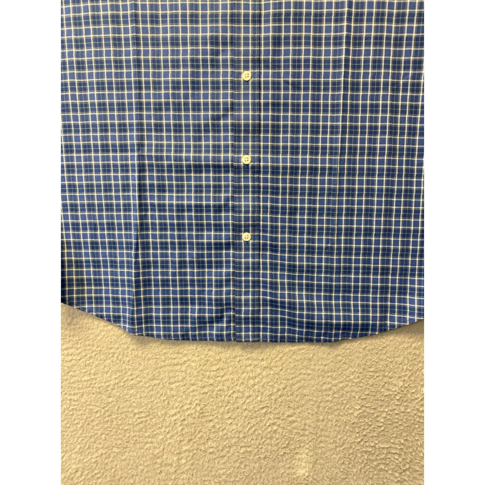Vintage VINTAGE Ll Bean Button Shirt Men’s M Traditional Fit Blue Check Plaid Dress Shirt Long Sleeve Button-Down collar Mens Size US M / EU 48-50 / 2 - 2 Thumbnail