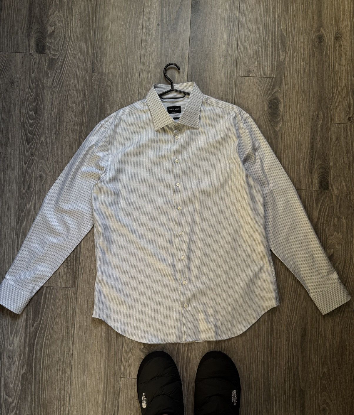 Giorgio Armani Giorgio Armani Classic Button-Up Shirt Size US XL / EU 56 / 4 - 1 Thumbnail
