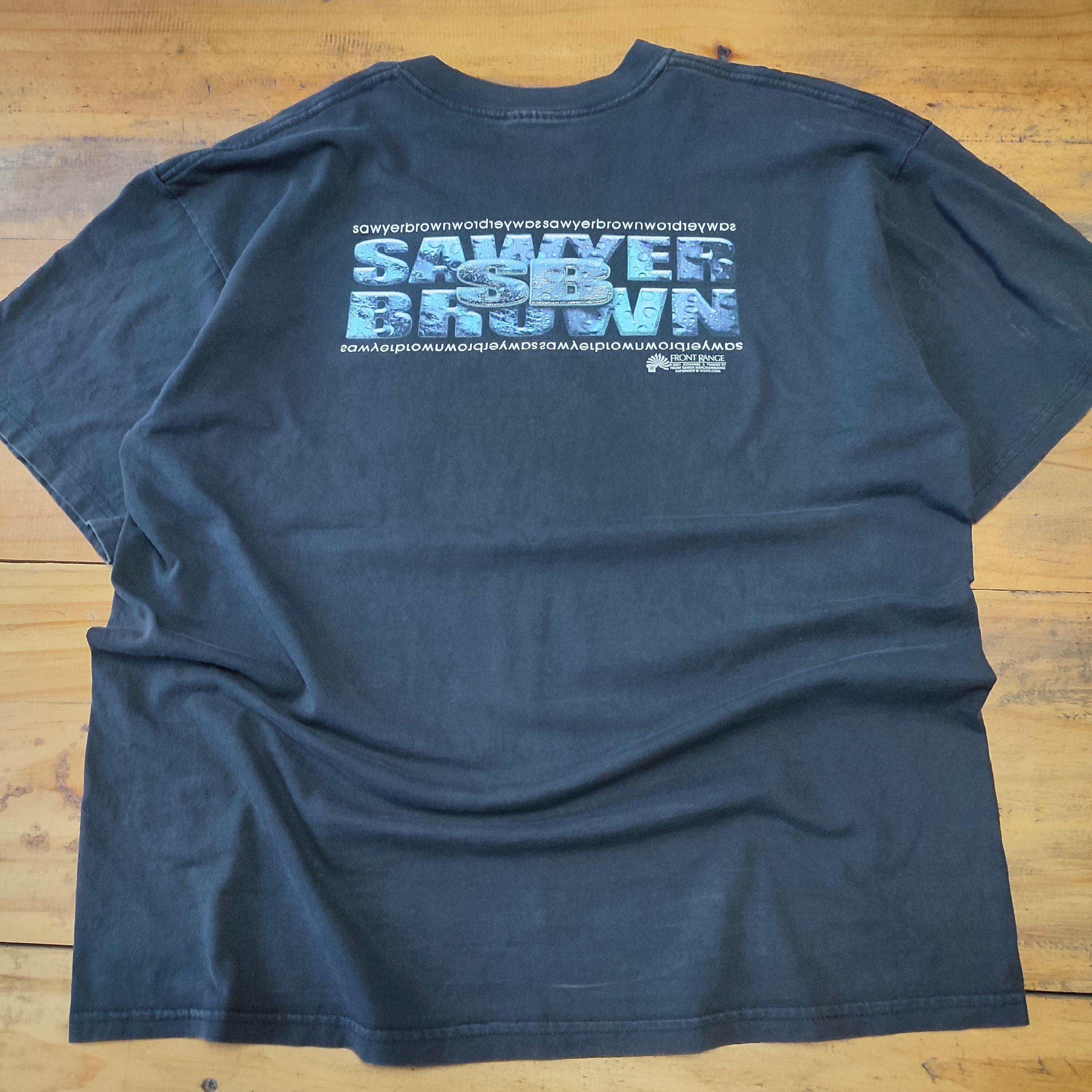 Band Tees × Vintage VINTAGE SAWYER BROWN T SHIRT Size US XL / EU 56 / 4 - 5 Thumbnail