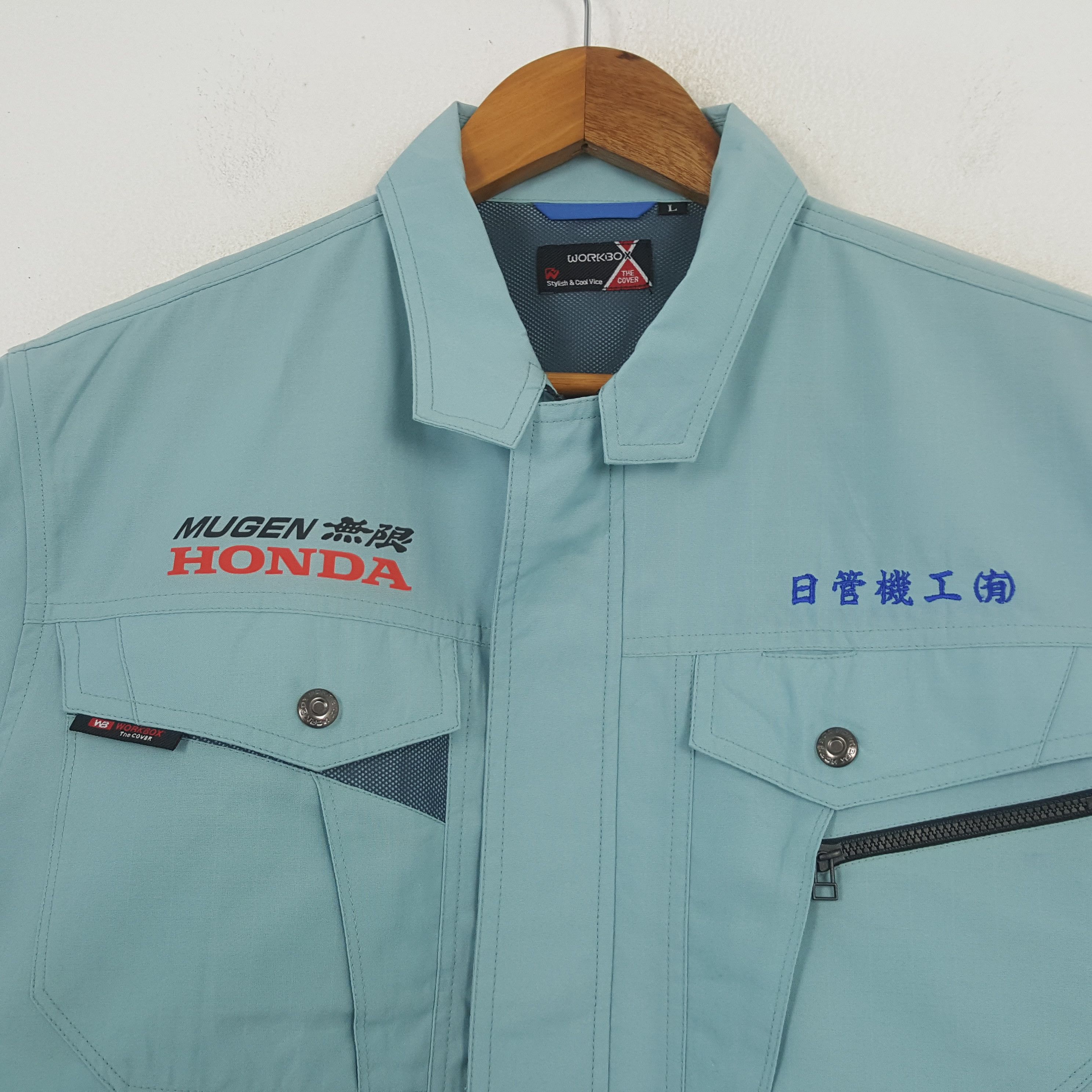 Japanese Brand × Vintage Vintage MUGEN HONDA Japan Racing Team Custom Jacket C291N10 Size US M / EU 48-50 / 2 - 4 Thumbnail