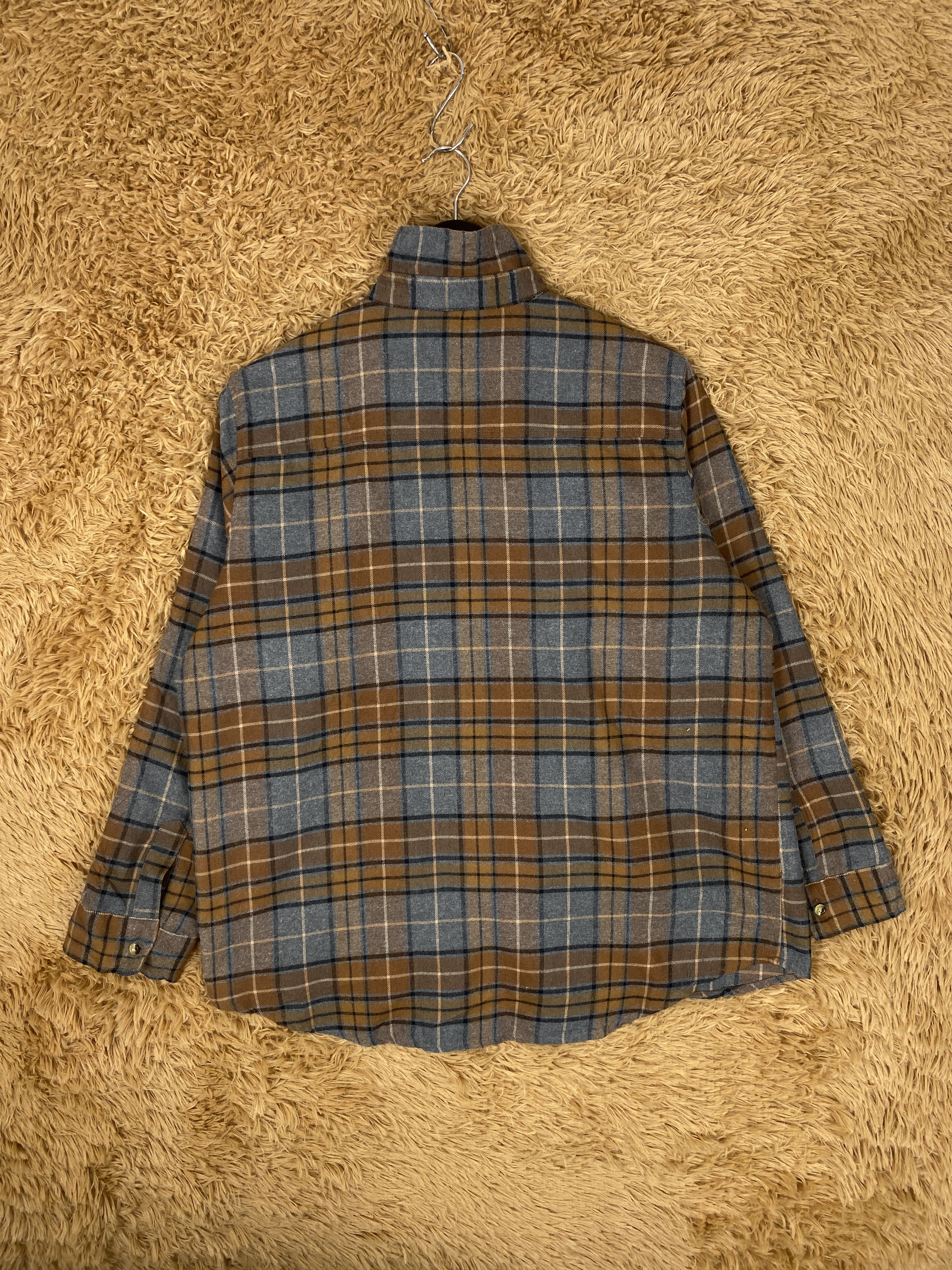 Japanese Brand Vintage Japanese Brand Flannel Jacket Size US M / EU 48-50 / 2 - 5 Thumbnail