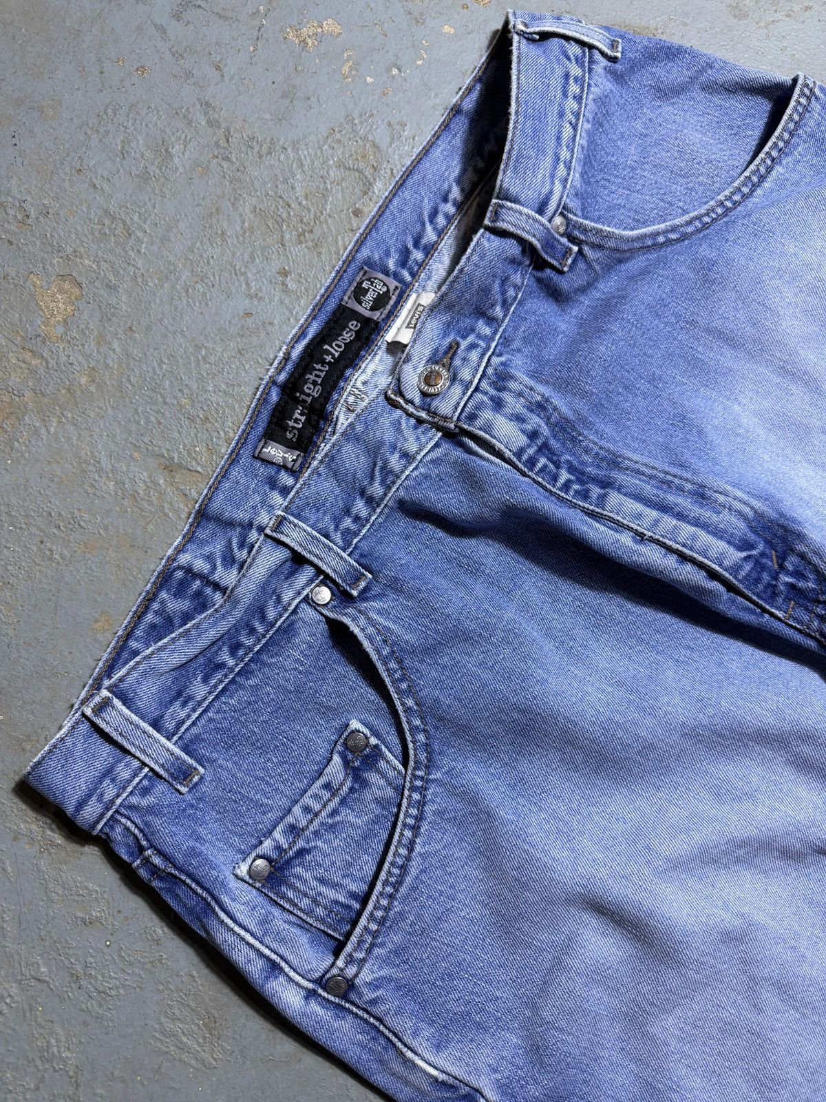 Levi's Vintage Distressed Silver Tab Levi’s denim jeans Size US 38 / EU 54 - 3 Thumbnail