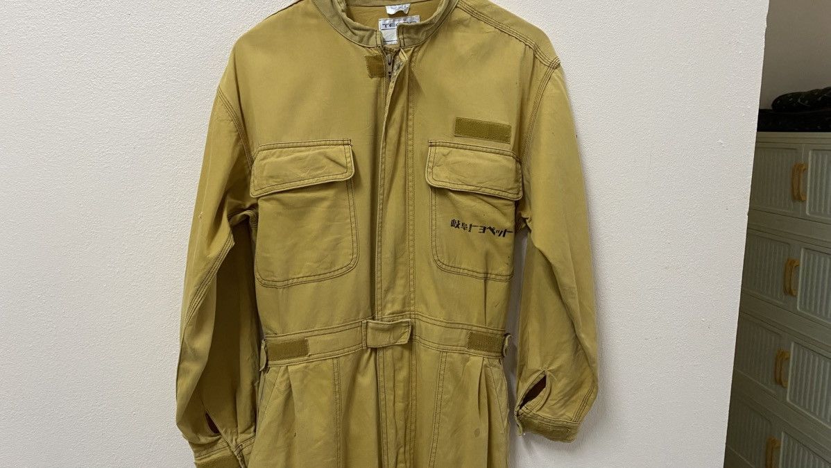Vintage Vtg Toyota Tecno Overalls Jacket Workwear Size US L / EU 52-54 / 3 - 8 Thumbnail