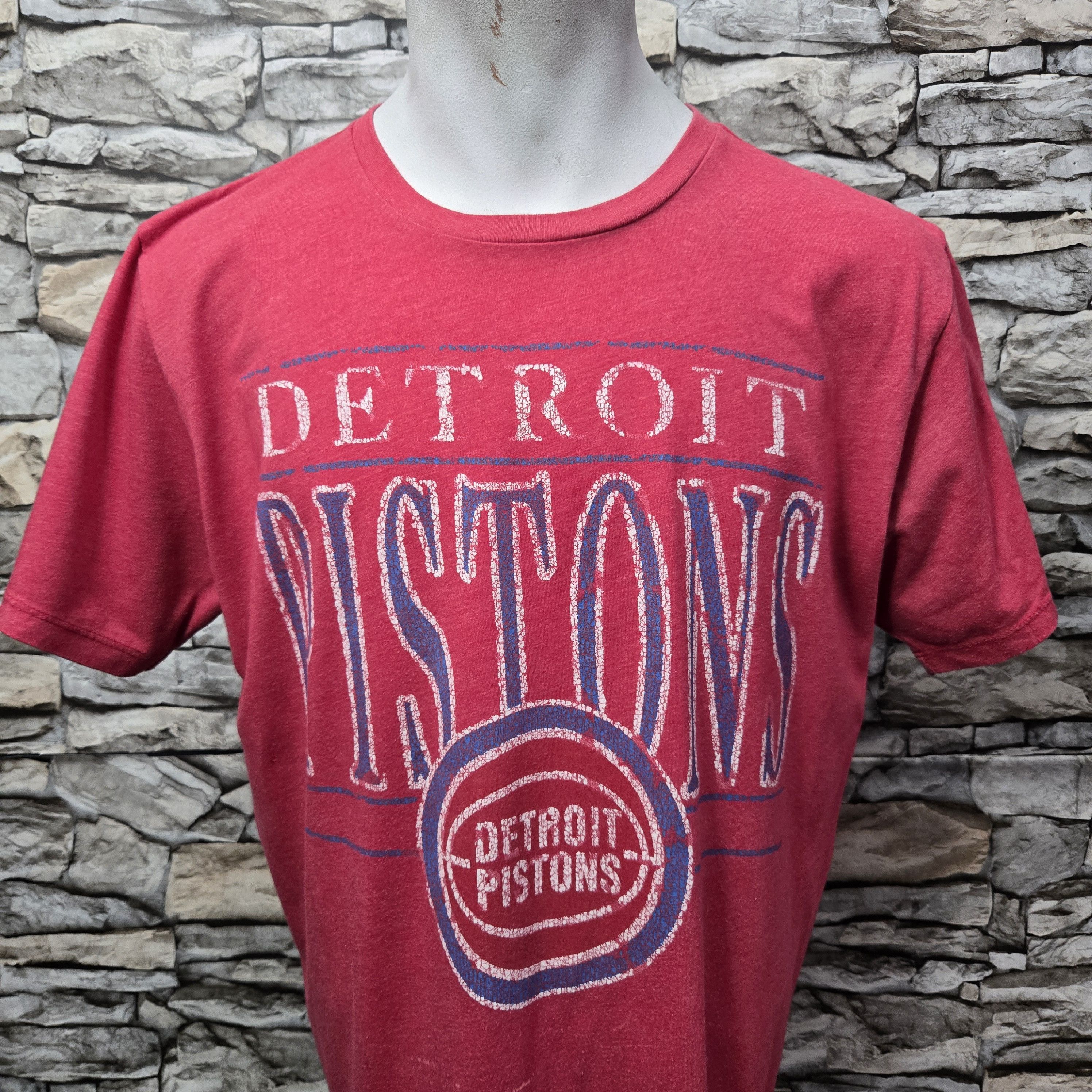 Junk Food Junk Food Detroit Pistons Heathered Crew Neck T-Shirt Size US L / EU 52-54 / 3 - 2 Thumbnail