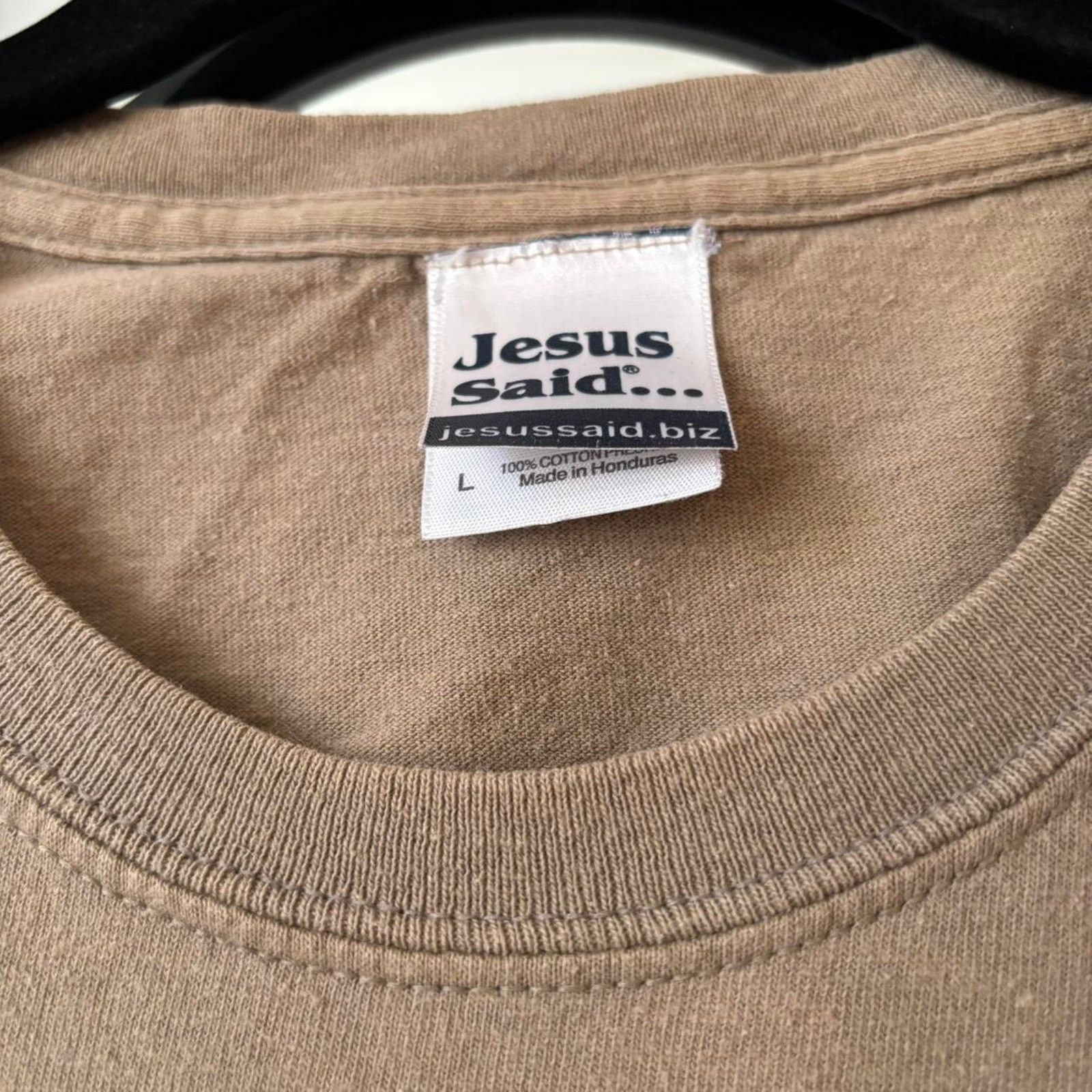 Other Vintage Y2K Jesus Said Take a Hike T-Shirt 2004 Large Y2K Size US L / EU 52-54 / 3 - 4 Thumbnail