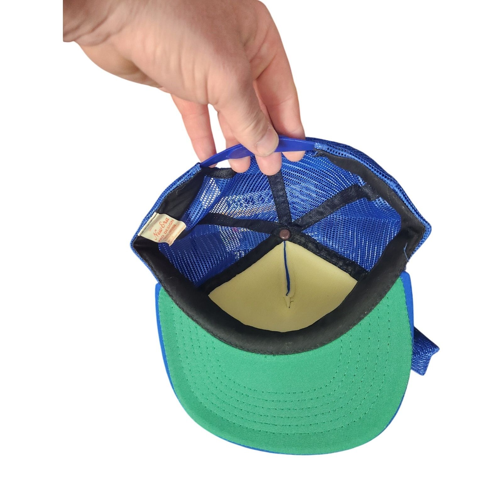 New Era New 4 Deadstock 90s New Era Blank Trucker Hats Size ONE SIZE - 3 Thumbnail