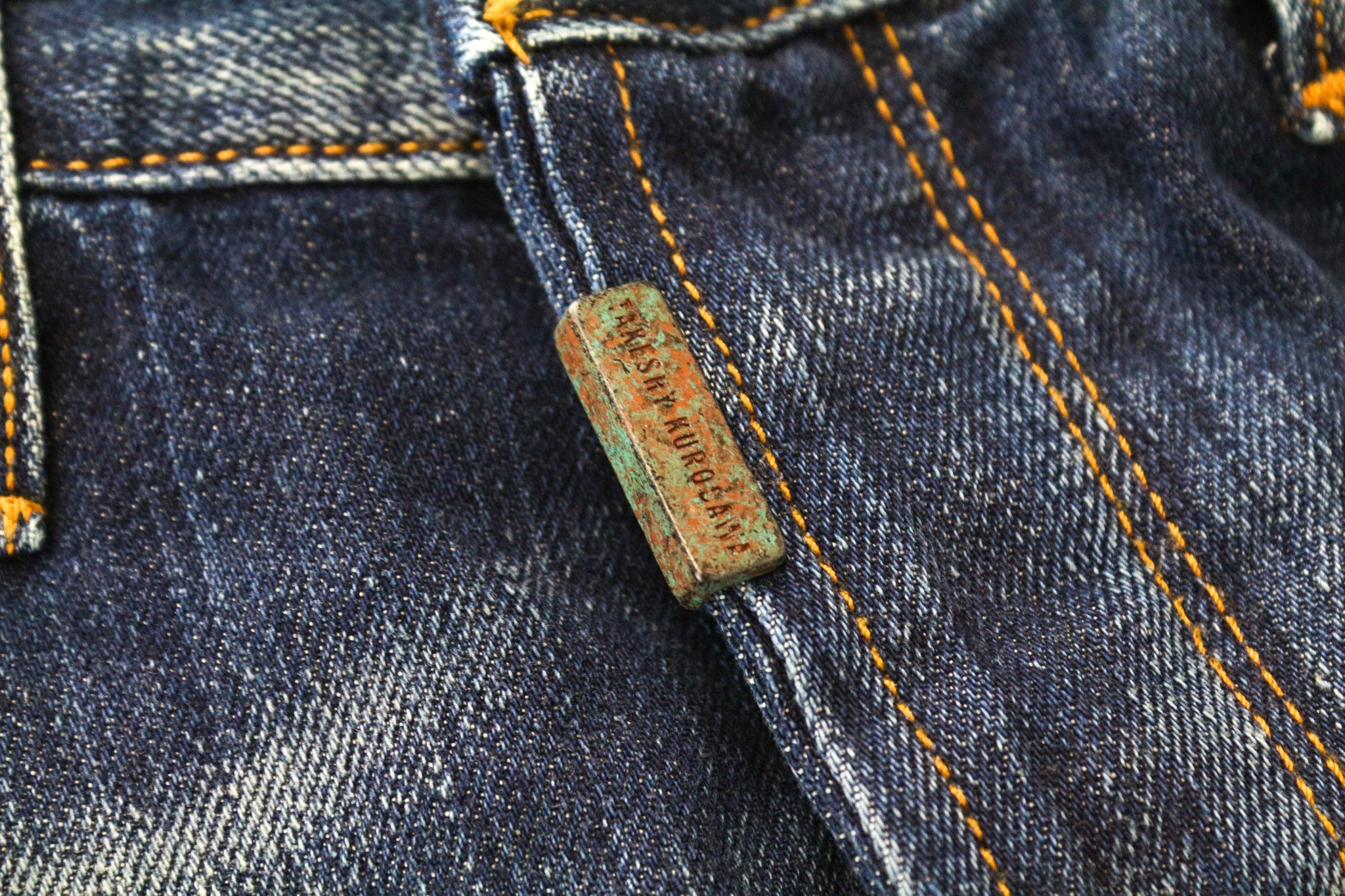 Takeshy Kurosawa W32 Blue Cotton Distressed Jeans 76269 Size US 32 / EU 48 - 10 Thumbnail