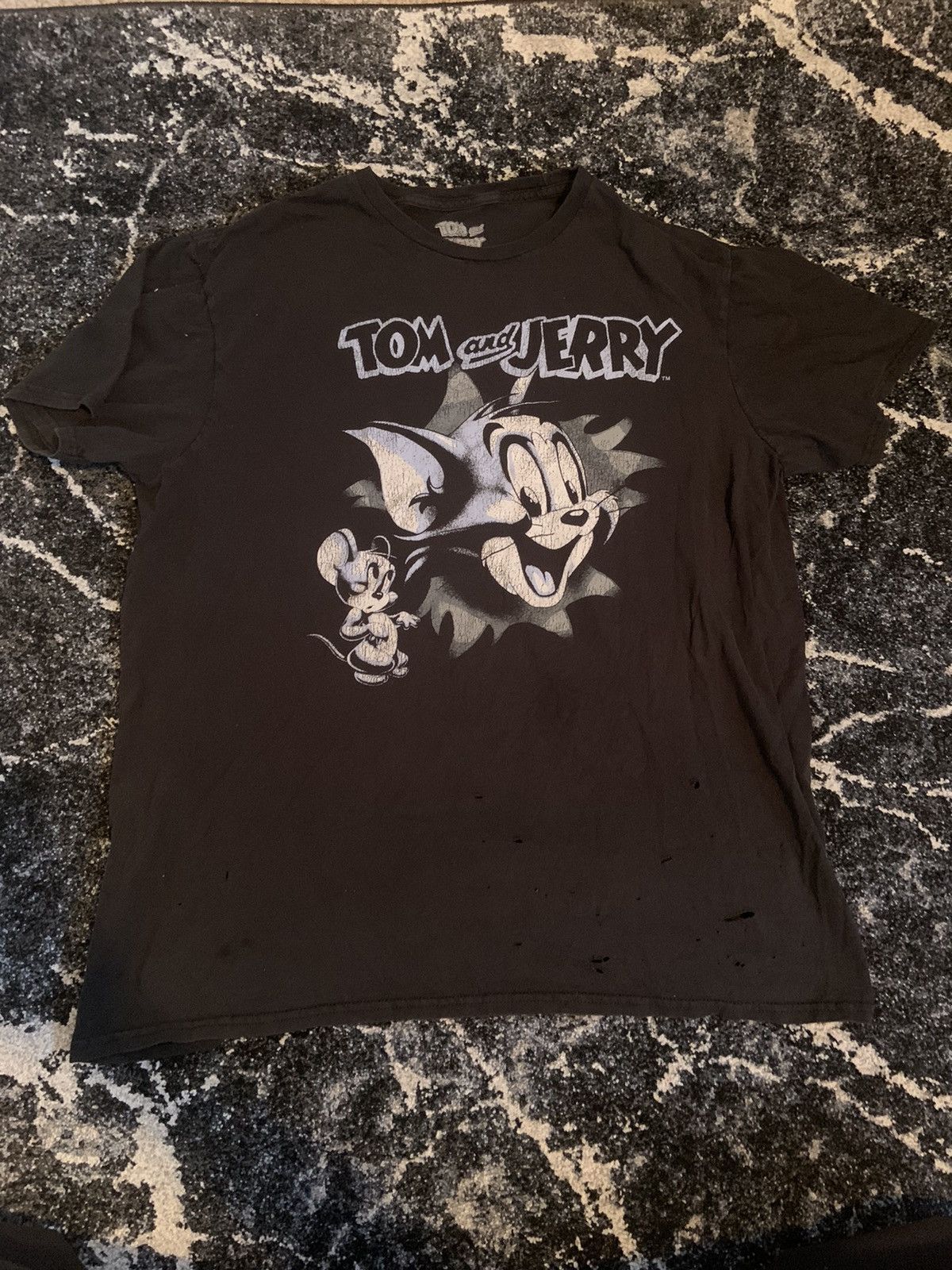 Vintage Distressed Vintage Tom and Jerry Shirt Size US M / EU 48-50 / 2 - 1 Preview