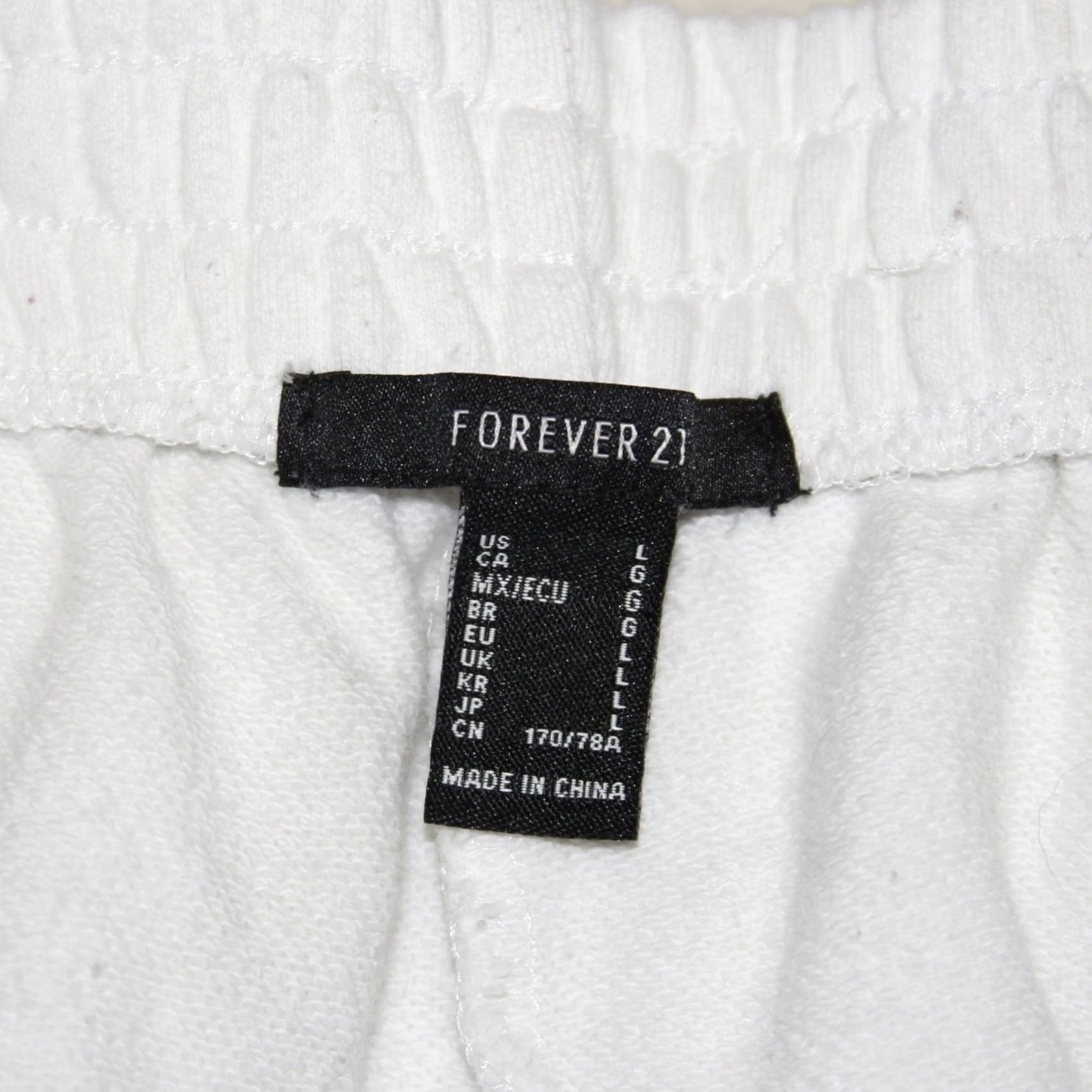 Forever 21 Forever 21 White Tattoo Graphic Sweatpants Joggers Lounge Pants Y2K Size L Unisex Adults Size 36" / US 14 / IT 50 - 7 Thumbnail