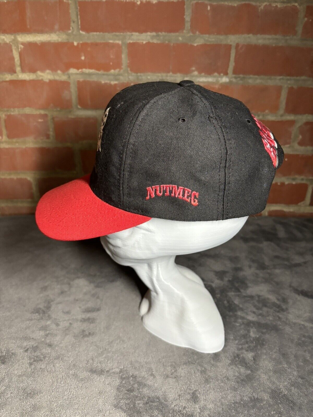 NASCAR Vintage 90s Nutmeg Dale Earnhardt Intimidator Snapback Hat Size ONE SIZE - 2 Thumbnail