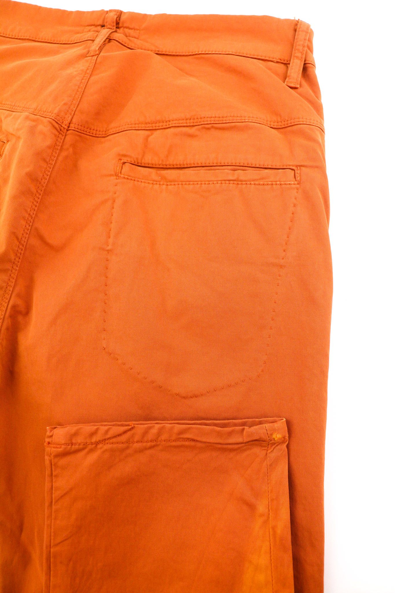 Nudie Jeans KHAKI SLIM W29/L32 Organic Warm Orange Zip Chino 82559 Size US 29 - 5 Thumbnail