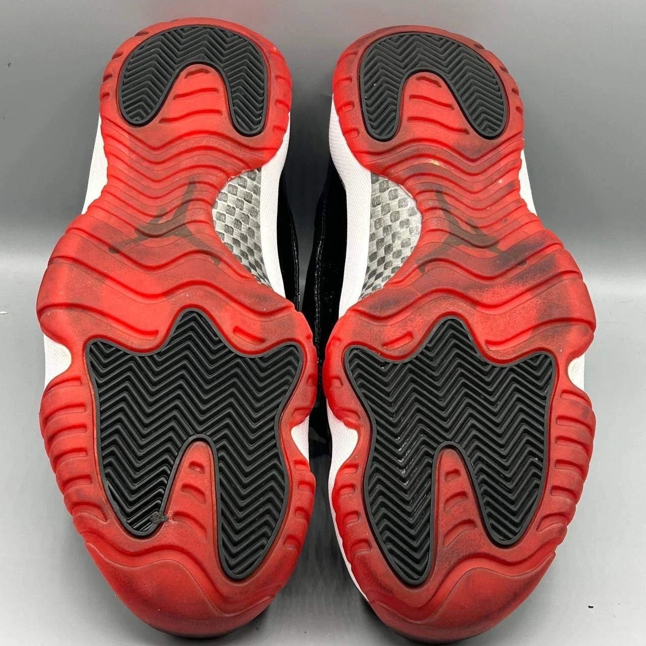 Jordan Brand Air Jordan 11 Retro Bred Basketball Shoes 378037-010 8.5 Size US 8.5 / EU 41-42 - 7 Thumbnail
