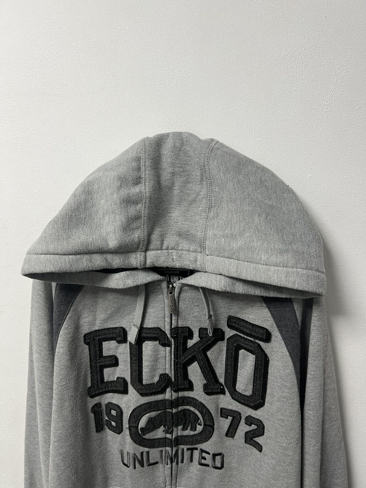 Ecko Unltd. Vintage Ecko Unltd Big Logo Rap Zip Up Hoodie Y2K Size US XL / EU 56 / 4 - 10 Thumbnail