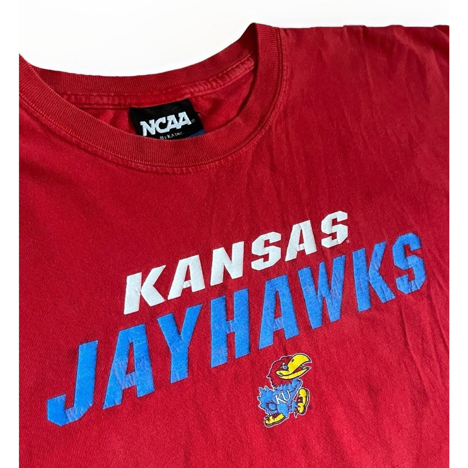 NCAA Vintage XL University of Kansas Jayhawks Licensed T-shirt Size US XL / EU 56 / 4 - 2 Thumbnail