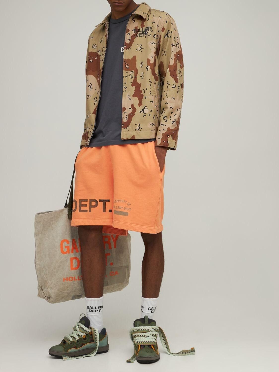 image of New Gallery Dept. Sweat Shorts in Orange, Men's (Size 36)