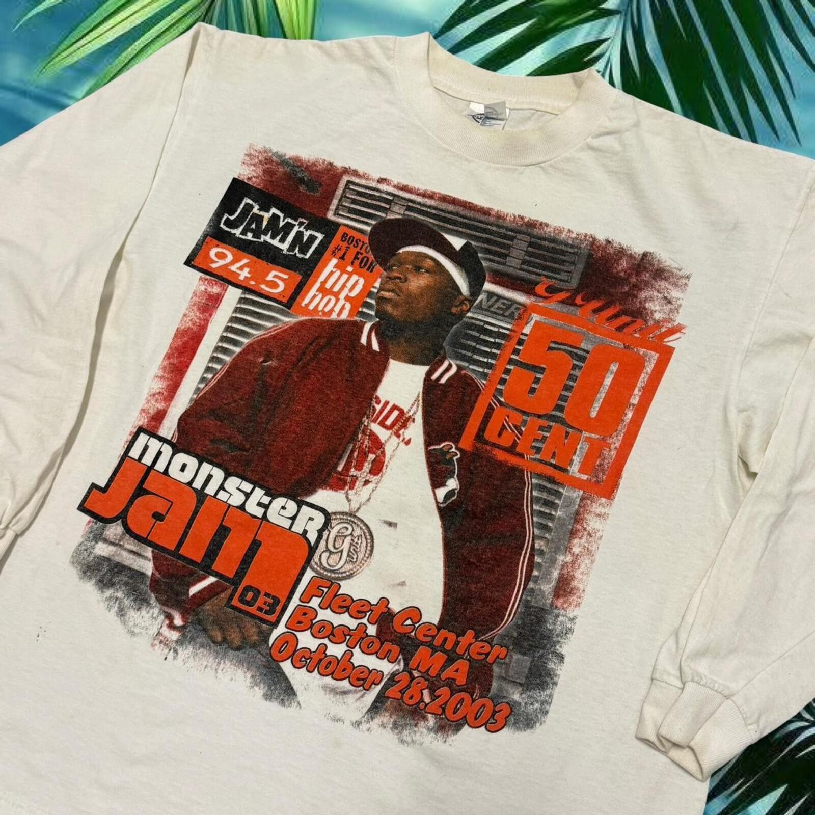 Other 2003 Monster Jam 50 Cent, Lil Jon, Ludacris rap tee Grail Size US M / EU 48-50 / 2 - 3 Thumbnail