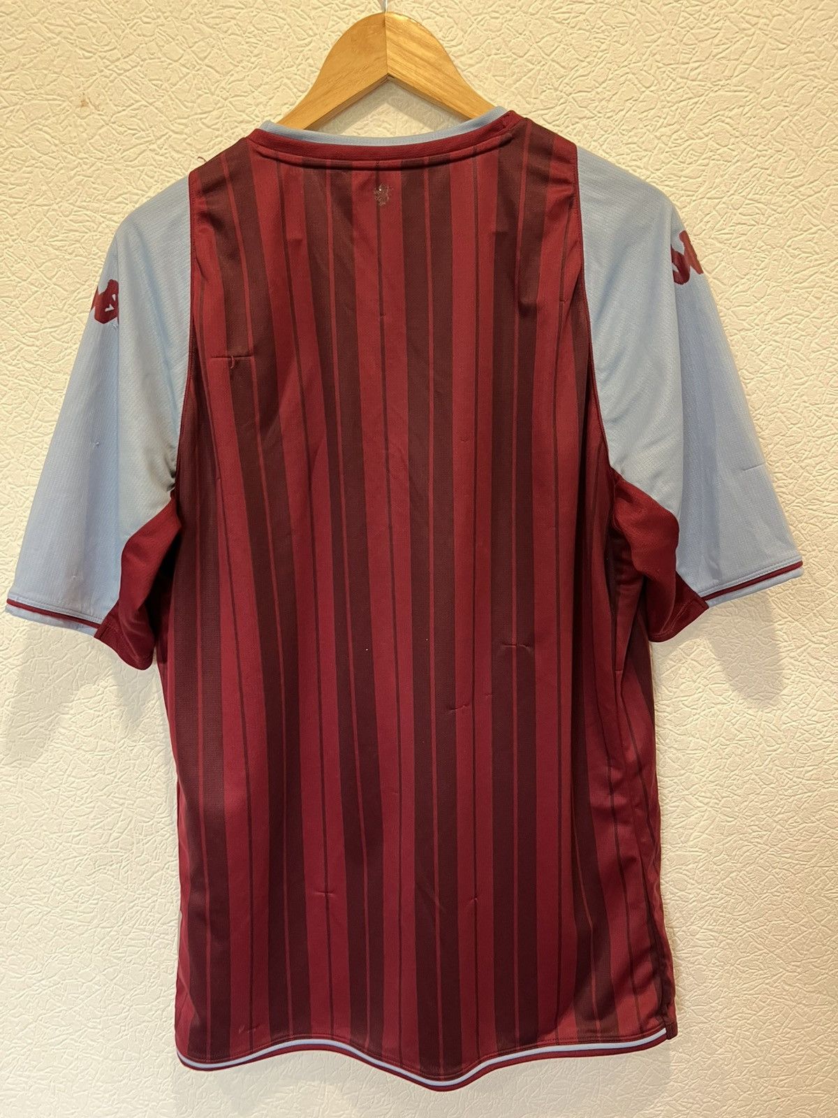Kappa Kappa Aston Villa 2021/2022 Home Kit Soccer Jersey Football Size US L / EU 52-54 / 3 - 8 Thumbnail