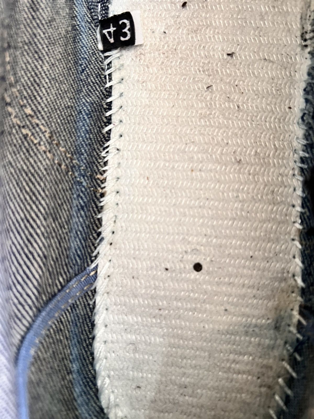 Balenciaga Denim Distressed Sneakers Size US 10 / EU 43 - 24 Thumbnail