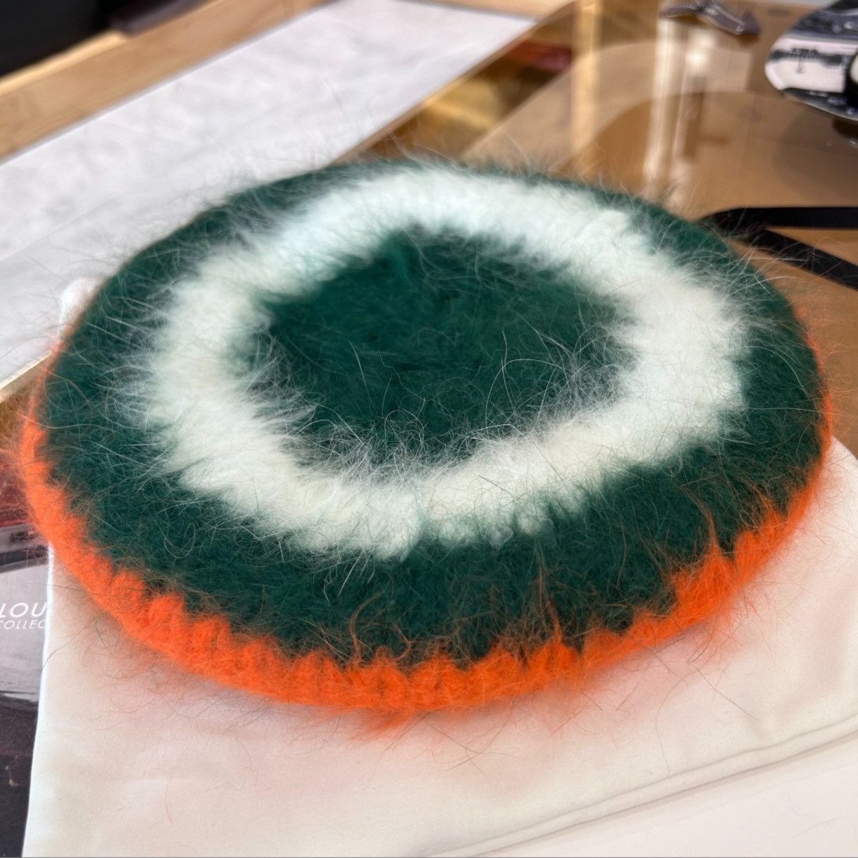 Gucci GUCCI runway Angora Beret Size ONE SIZE - 1 Thumbnail