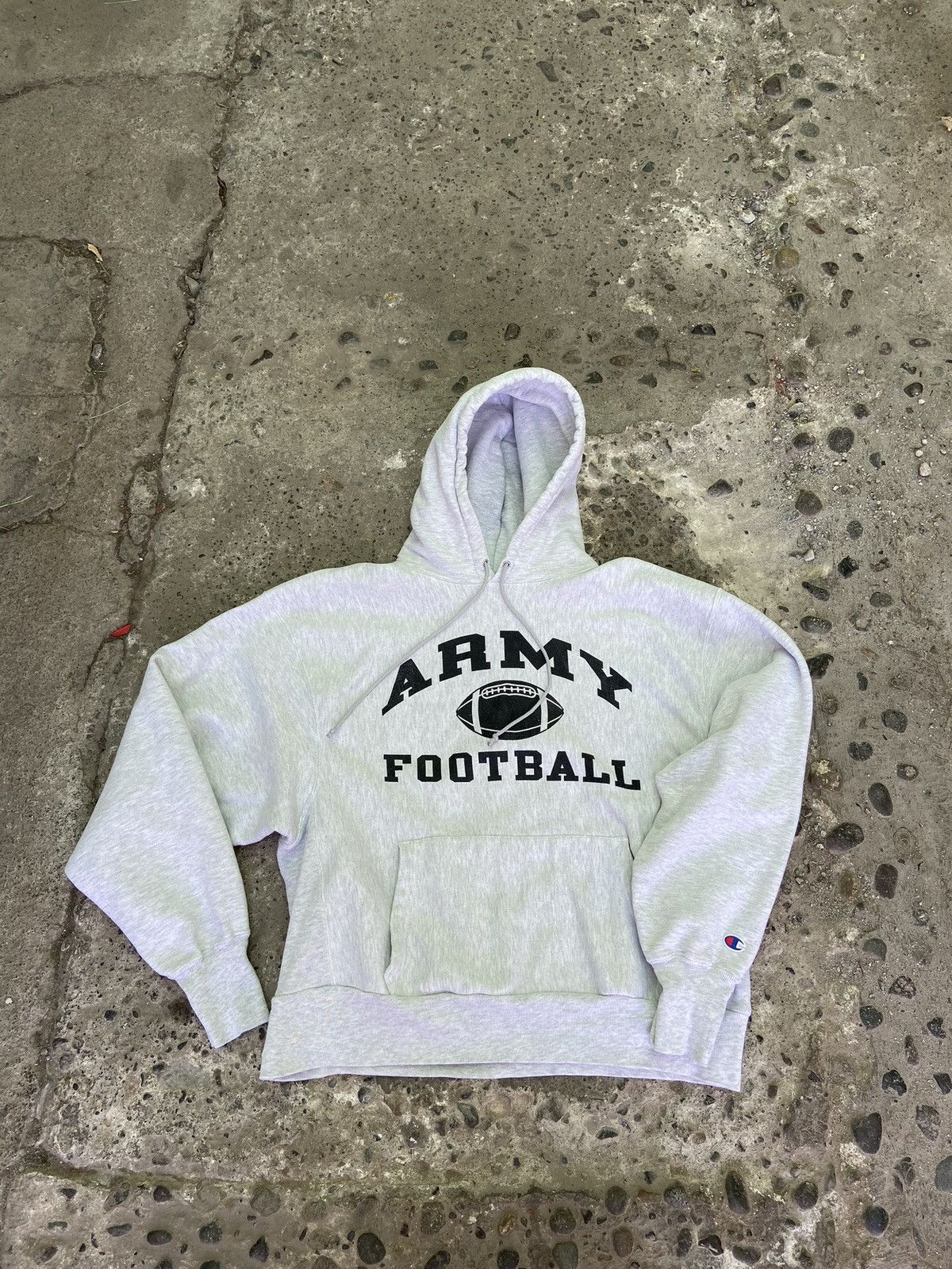 Champion Vintage army football champion reverse waive hoodie Size US XL / EU 56 / 4 - 1 Thumbnail