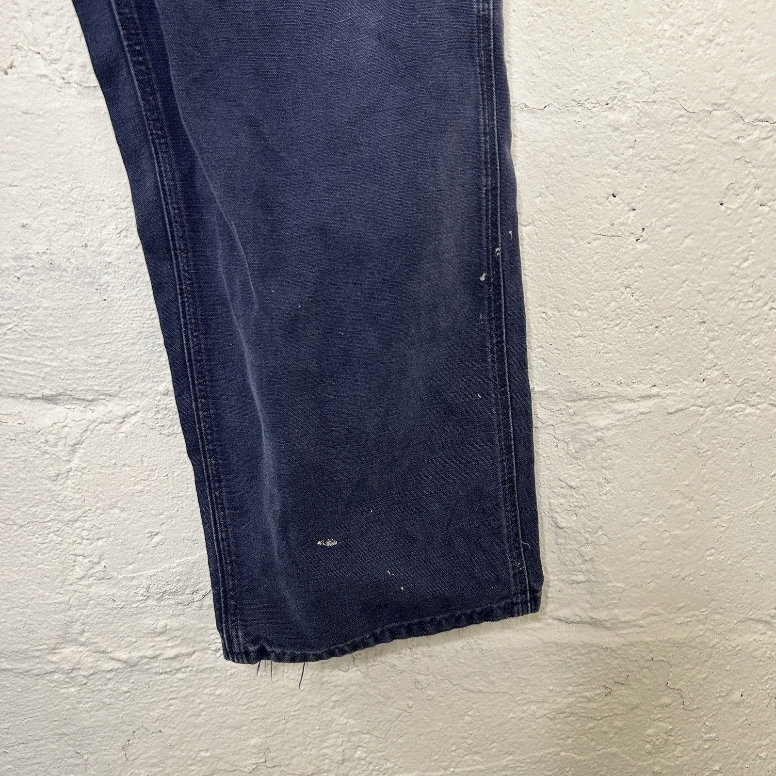 Carhartt Vintage Carhartt Dungaree Fit Work Pants “Midnight Navy” B11 Size US 38 / EU 54 - 6 Thumbnail