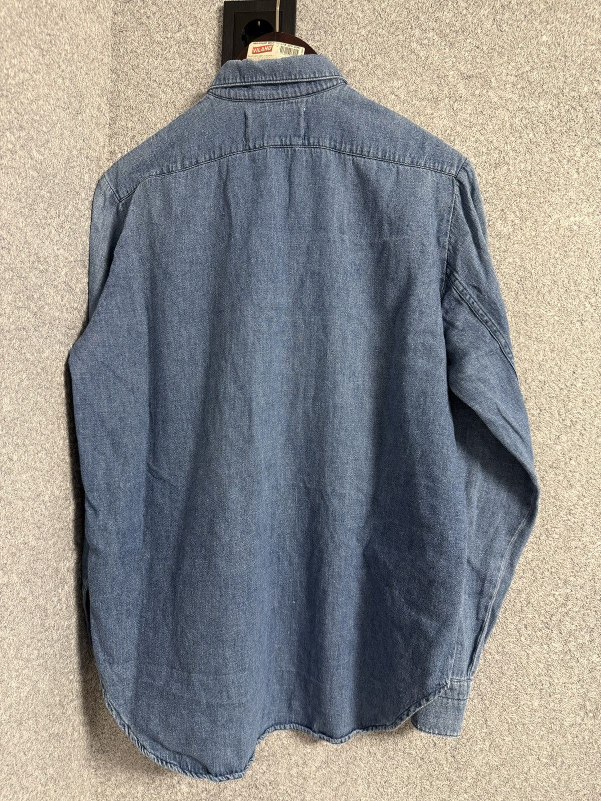 Our Legacy Our Legacy Vintage Half-Zip Denim Shirt by Y2K Luxury Size US M / EU 48-50 / 2 - 9 Thumbnail