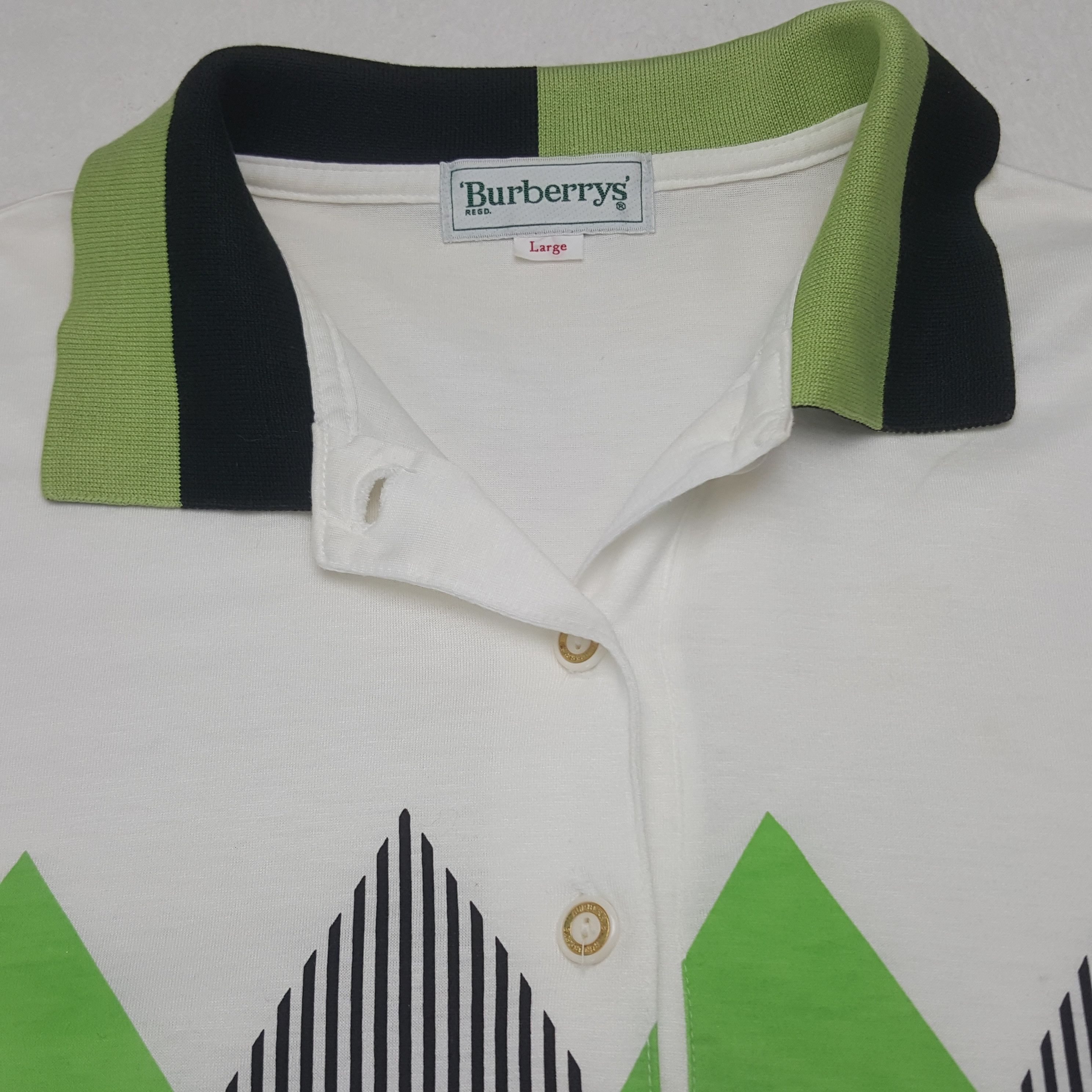 Burberry × Vintage Vintage Burberry Japanese Brand Rare Polos C276N22 Size US M / EU 48-50 / 2 - 5 Thumbnail