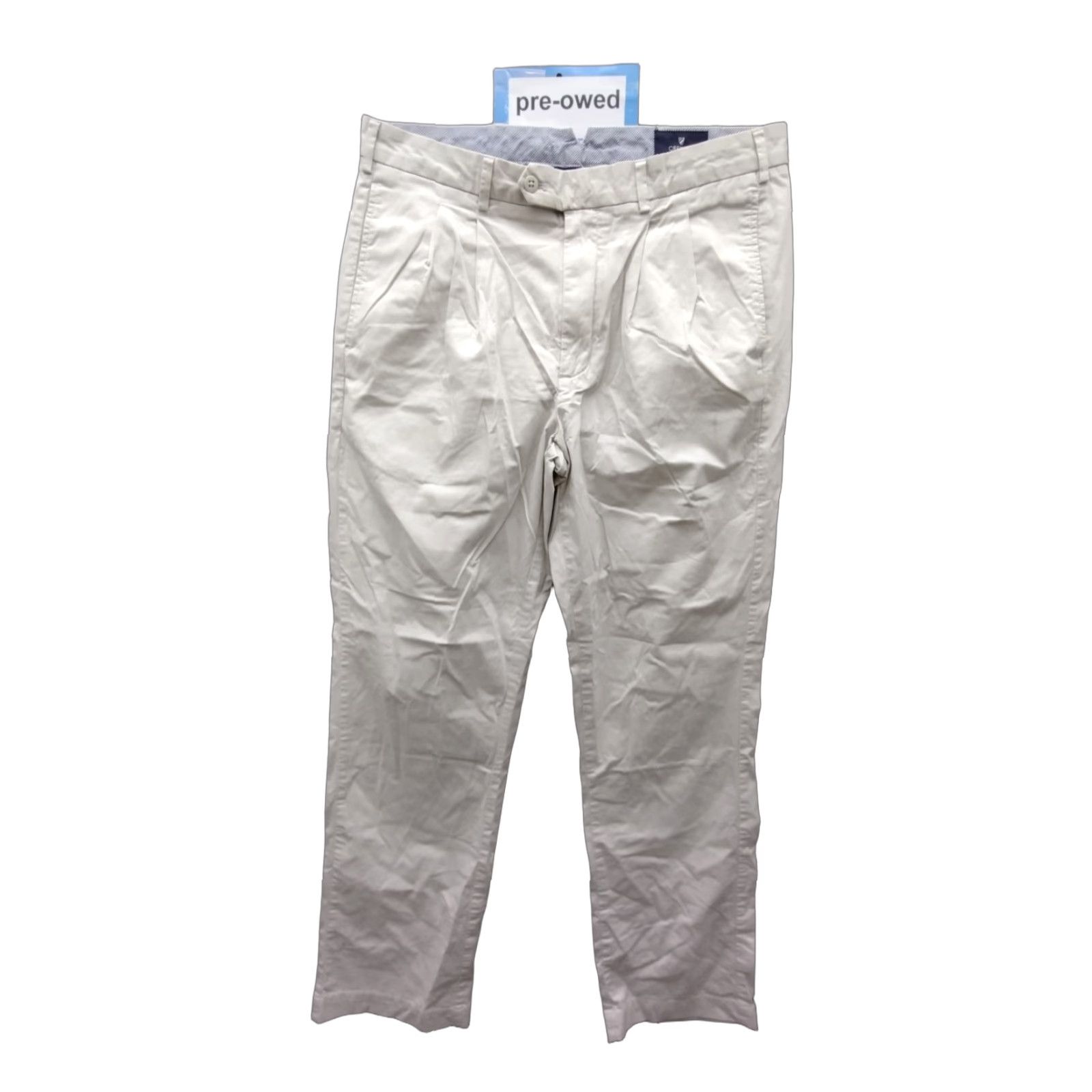 Cremieux Cremieux Khaki Chino Mens Pants Size 36x34 Size US 36 / EU 52 - 1 Thumbnail