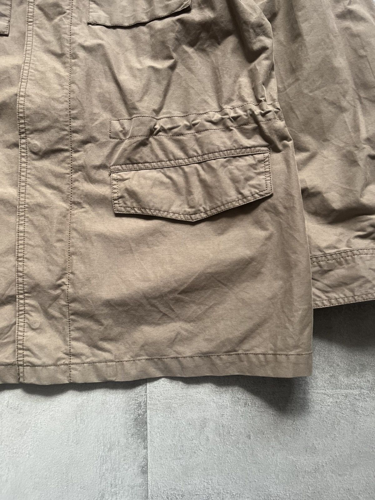 Versace Versace Classic Beige Multipocket Workwear Zip Up Jacket 54 Size US L / EU 52-54 / 3 - 9 Thumbnail