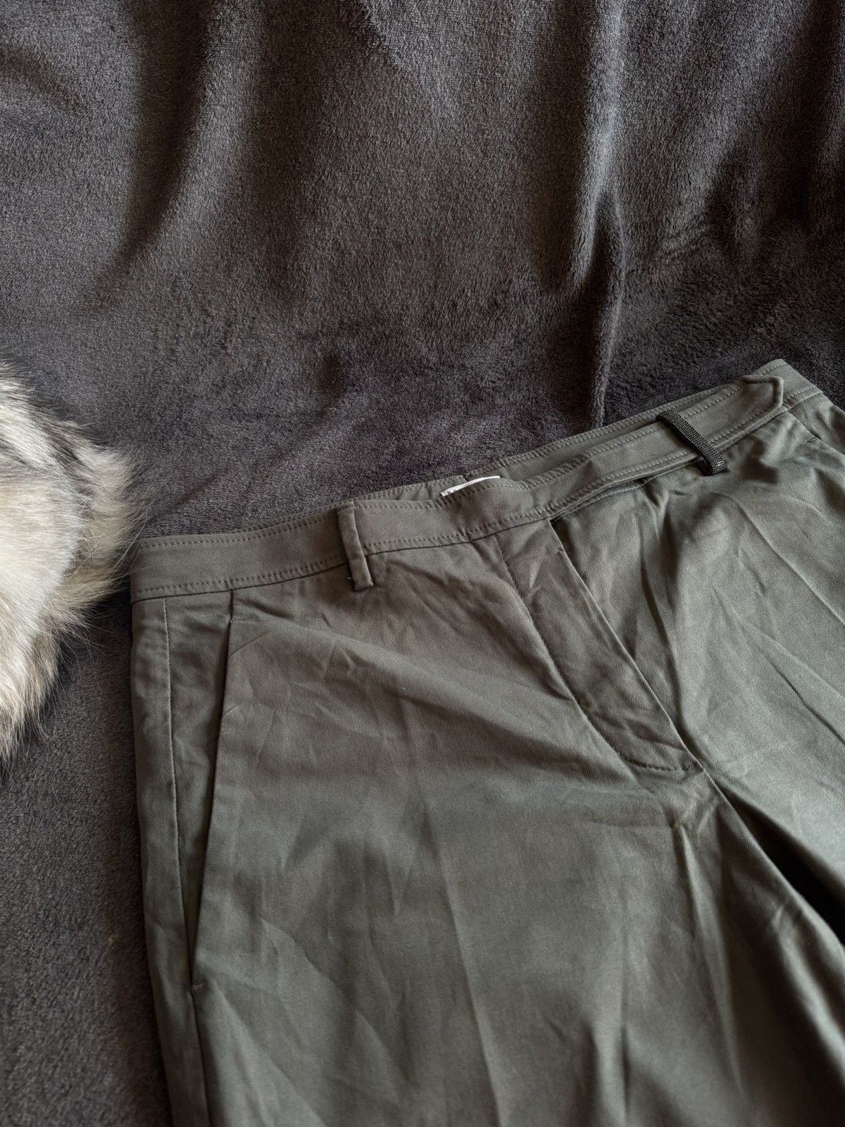 Brunello Cucinelli Brunello Cucinelli luxury woman's belt pants Size 32" / US 10 / IT 46 - 2 Thumbnail