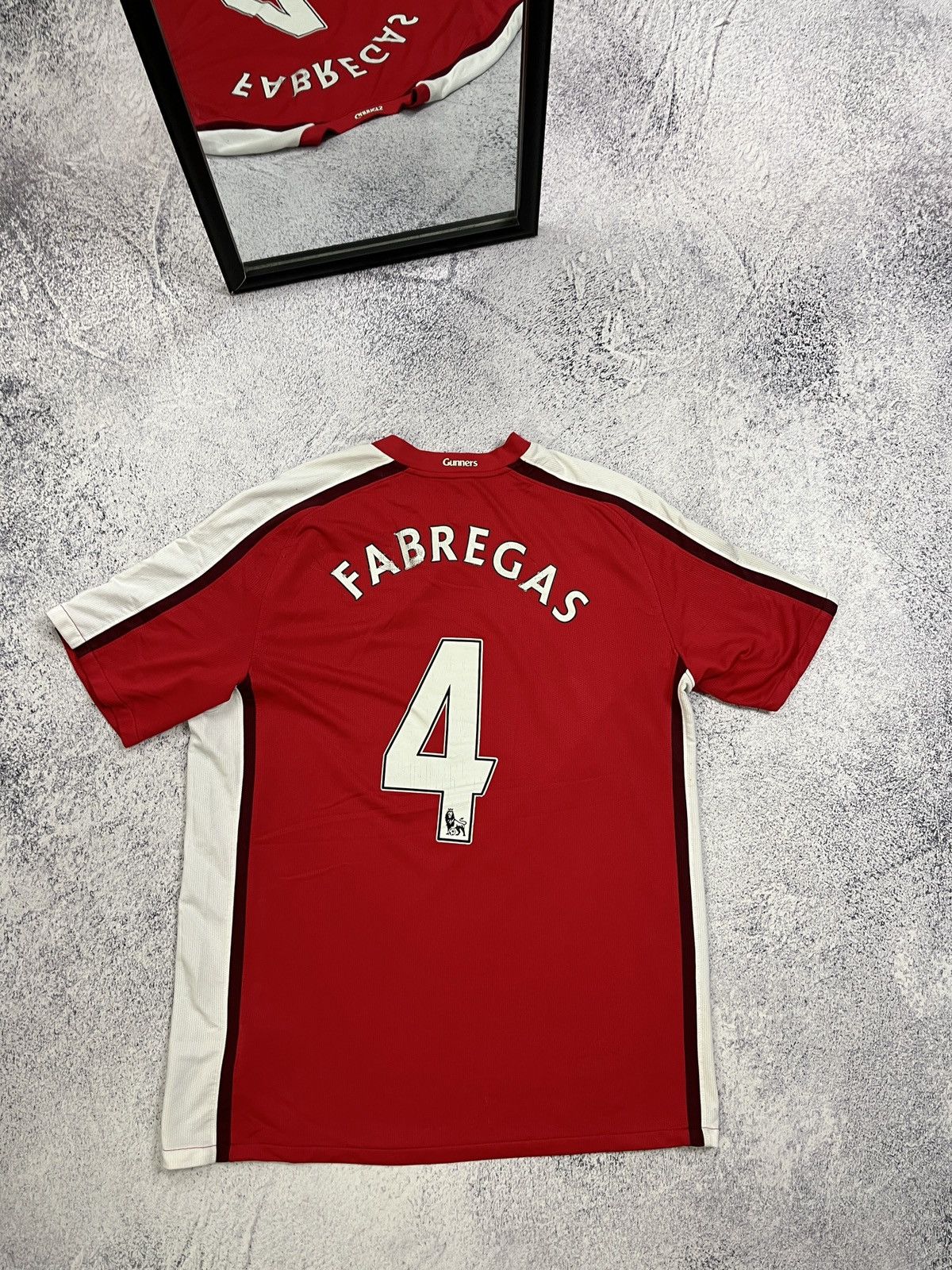 Nike × Vintage Nike Arsenal 2008/09 #4 Cecs Fabregas Soccer Jersey Football Size US L / EU 52-54 / 3 - 14 Thumbnail