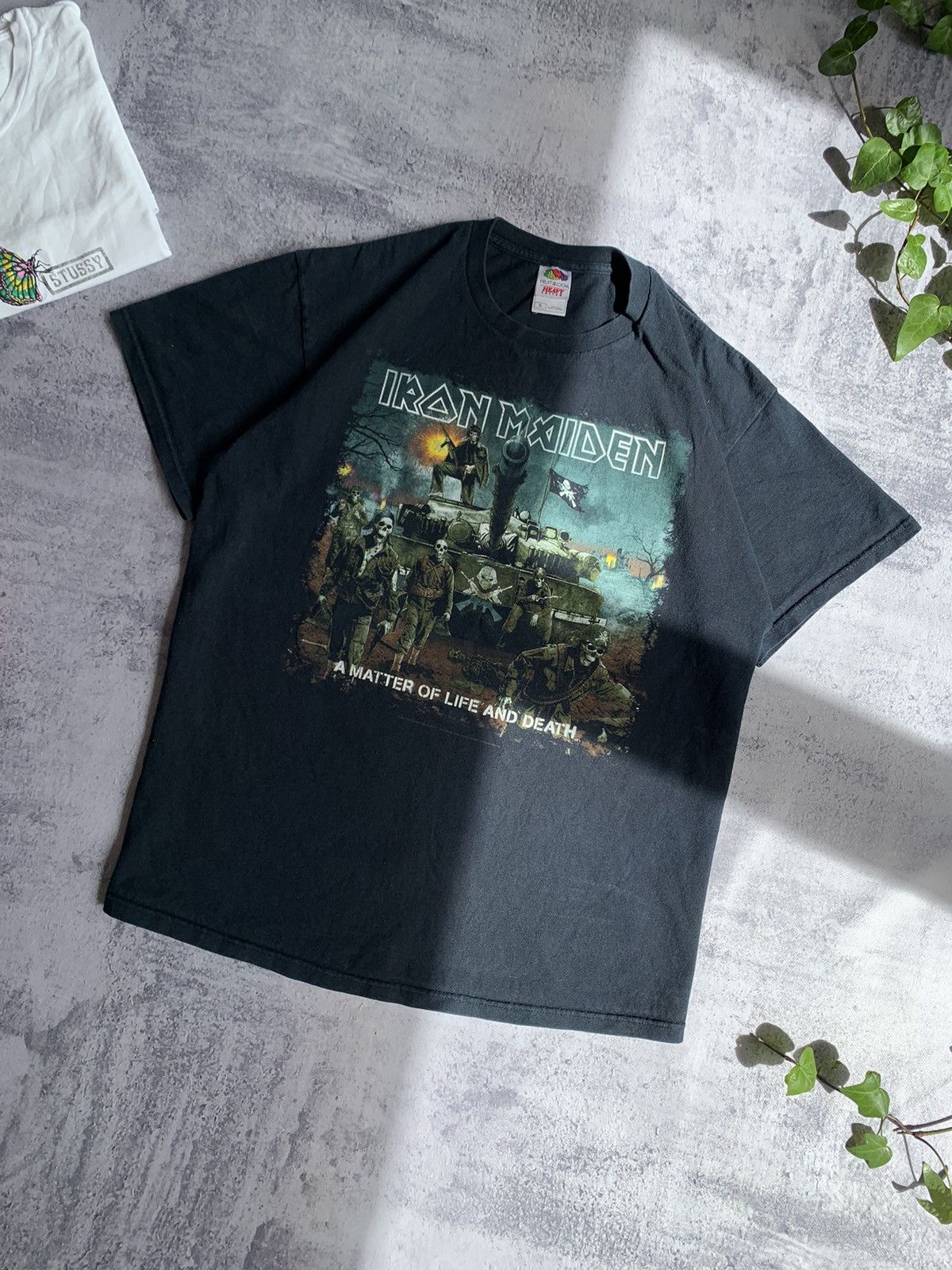 Band Tees × Iron Maiden × Vintage 2006 Iron Maiden A Matter of Life And Death Tour T-Shirt Size US XL / EU 56 / 4 - 4 Thumbnail