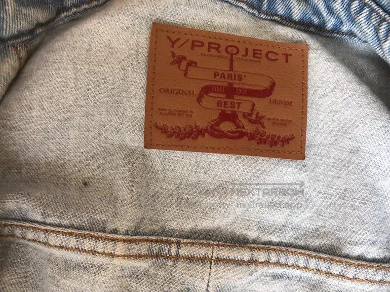 Y/Project Y/PROJECT Size M Folded wash jeans suit Size US M / EU 48-50 / 2 - 5 Thumbnail