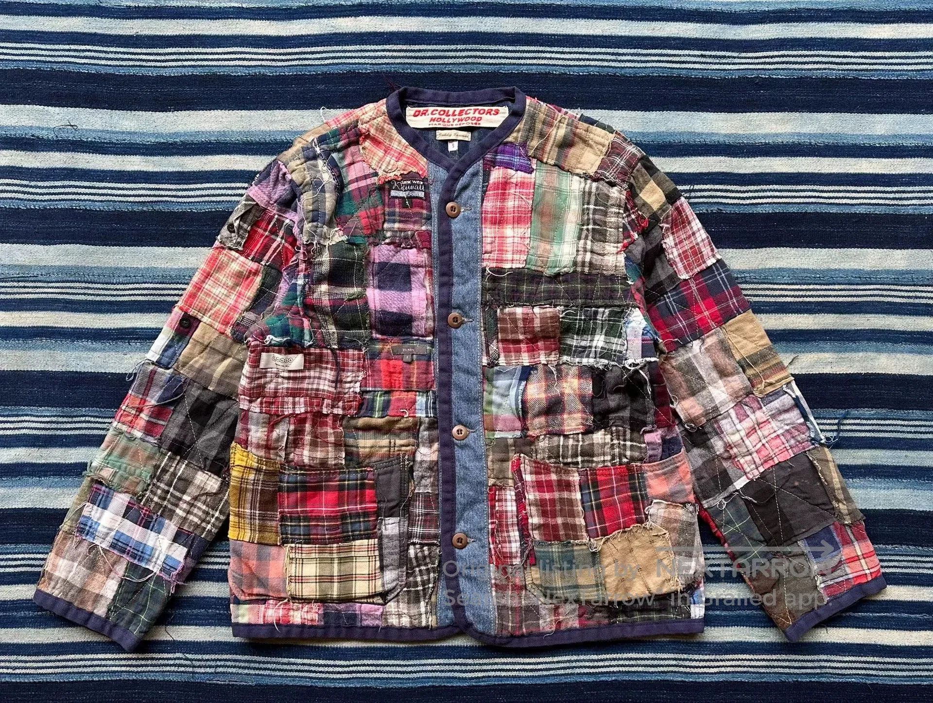 Dr. Collectors quilted patchwork unisex jacket by dr.collectors. Size XS / US 0-2 / IT 36-38 - 1 Thumbnail