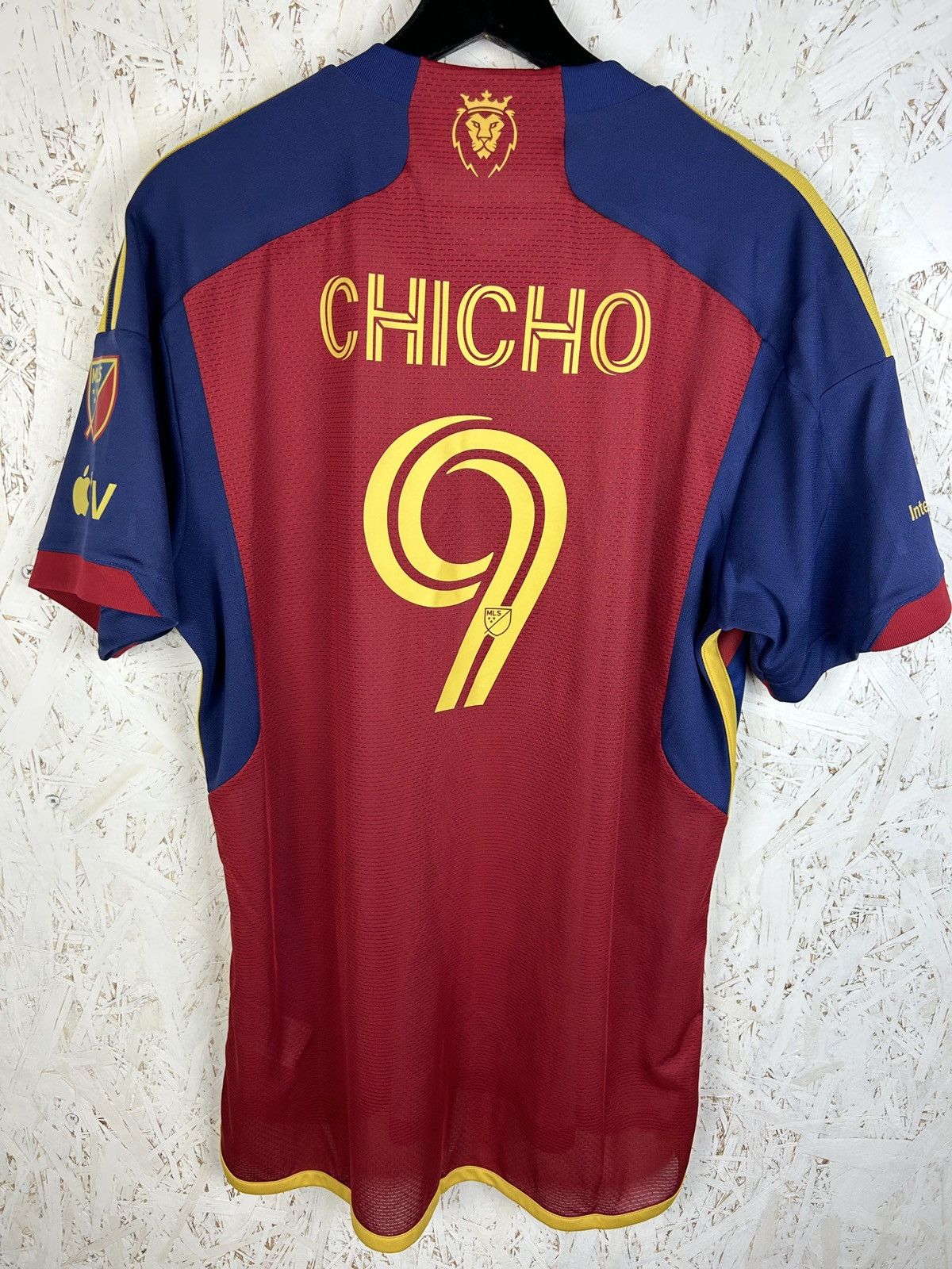 Adidas NWT Adidas #9 Chicho Real Salt Lake City 2024/25 Home Kit L Size US L / EU 52-54 / 3 - 7 Thumbnail