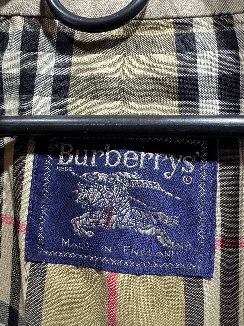 Burberry Burberrys London Trench Coat Beige Nova Check Lined Belted Size US L / EU 52-54 / 3 - 14 Thumbnail