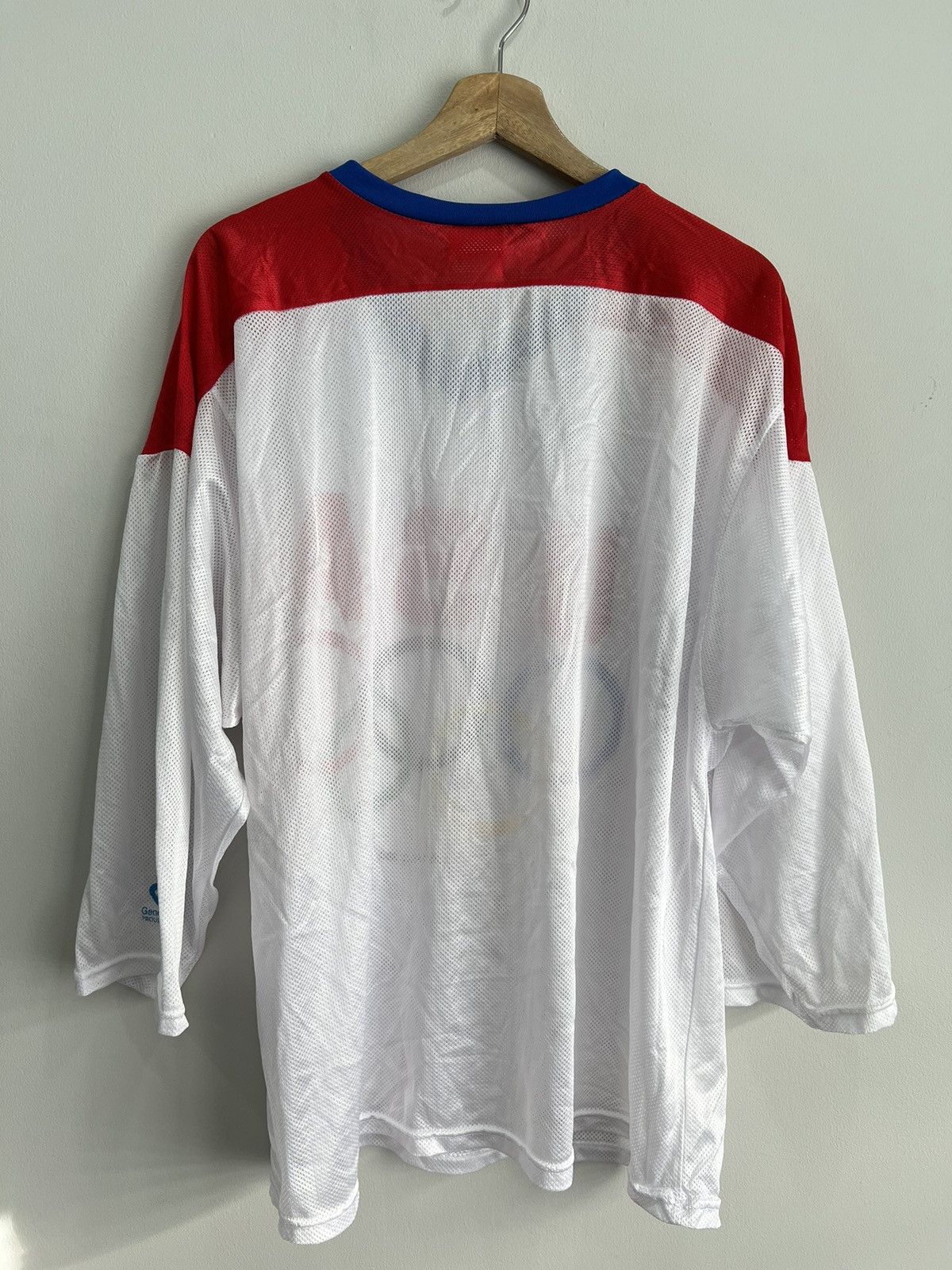 Vintage Vintage Usa Olympic Jersey Longsleeve XL Size US XL / EU 56 / 4 - 4 Thumbnail