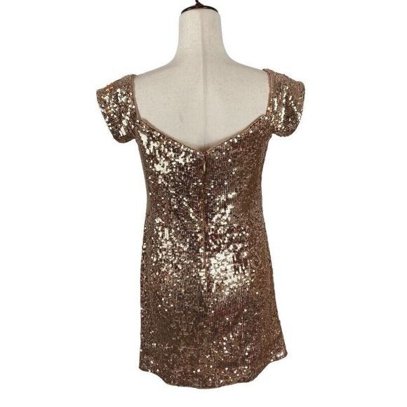 Dress the Population Dress The Population Jada metallic Sequin mini Dress Women’s Size XXL / US 16-18 / IT 52-54 - 5 Thumbnail