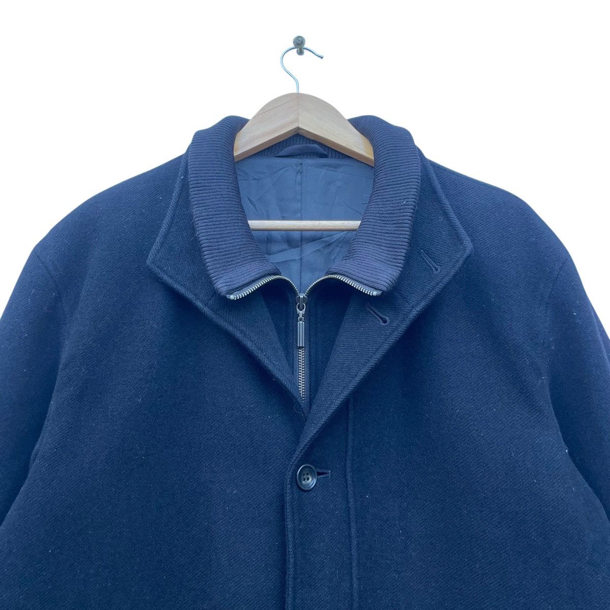 Autumn Cashmere × Japanese Brand × Yohji Yamamoto 💥Japanese Sissy By Kansai Yamamoto Long Coat Jacket Size US M / EU 48-50 / 2 - 3 Thumbnail