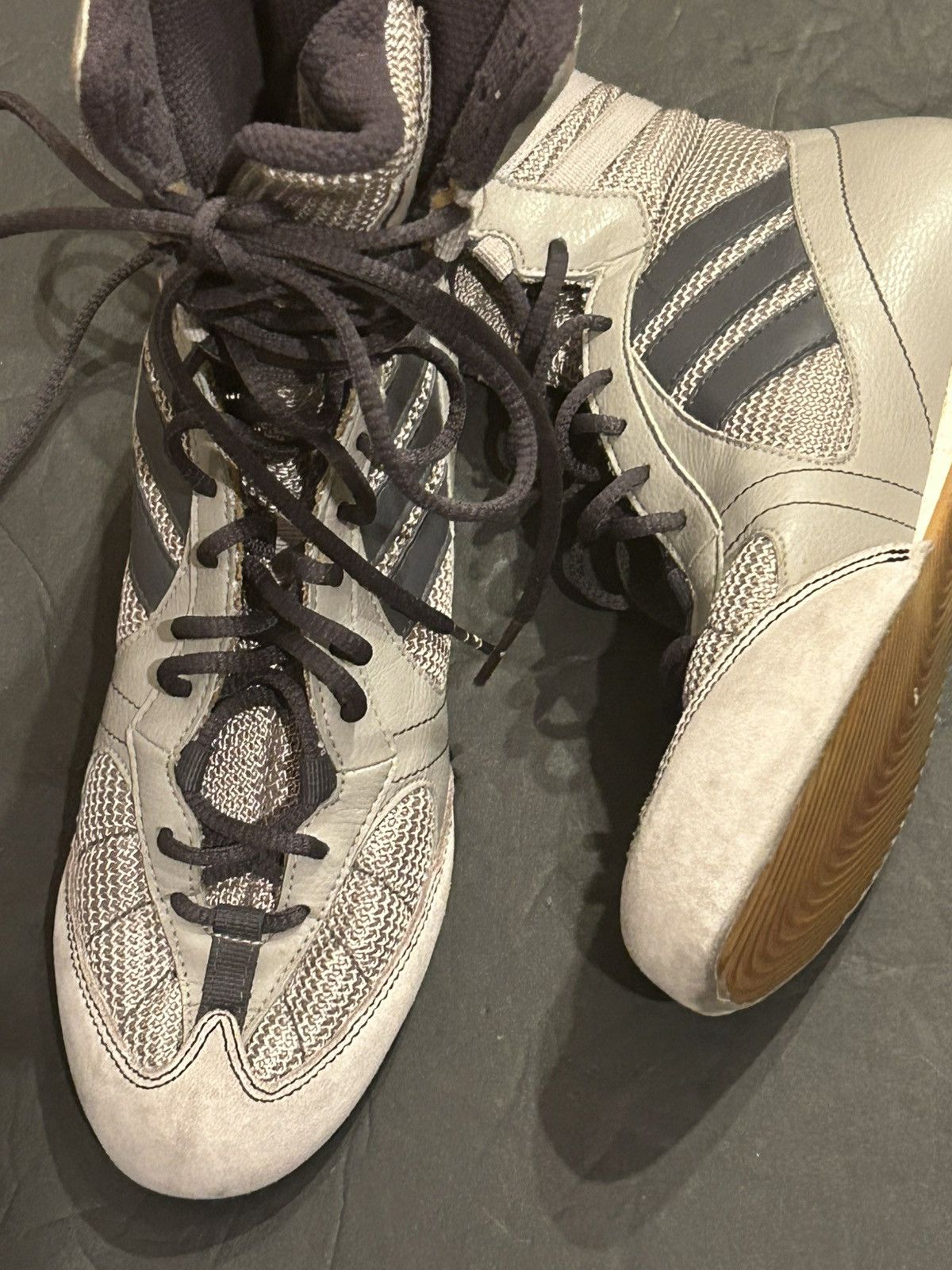 Adidas × Vintage Vintage 90’s Adidas Diesel Puma wrestling boxing size 4 Size US 5 / EU 37 - 8 Thumbnail