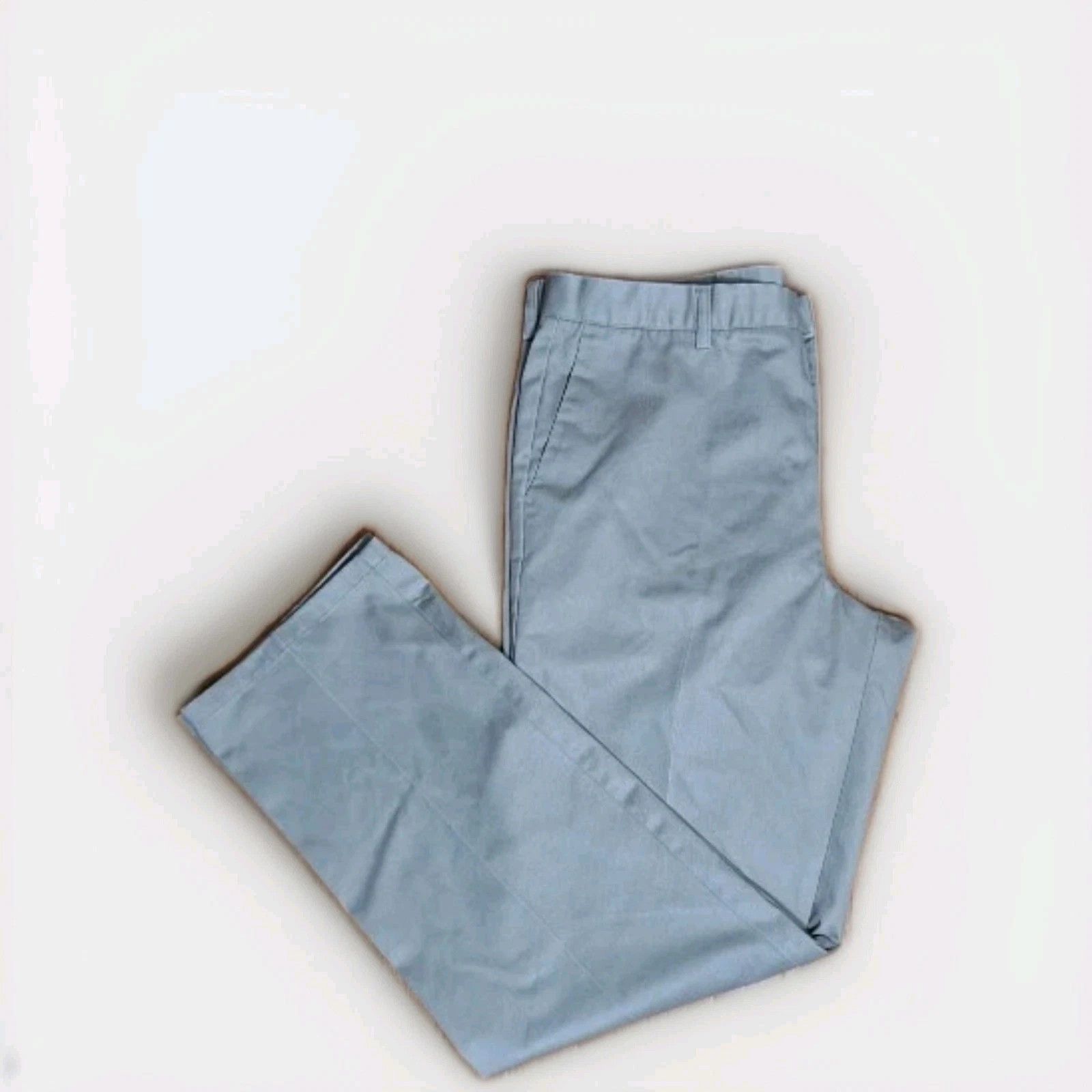 Dockers Dockers Straight Fit Khaki Pants Mens 38x34 Beige Flat Front Size US 38 / EU 54 - 3 Thumbnail