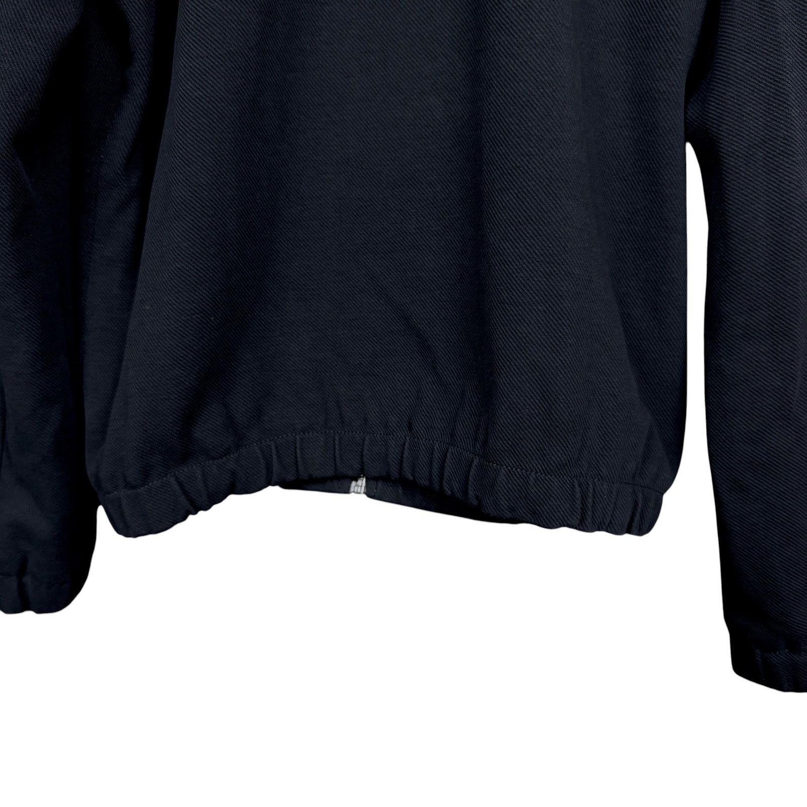 Zara Zara Man Stand Collar Black Full Zip Lightweight Jacket Size US L / EU 52-54 / 3 - 6 Thumbnail