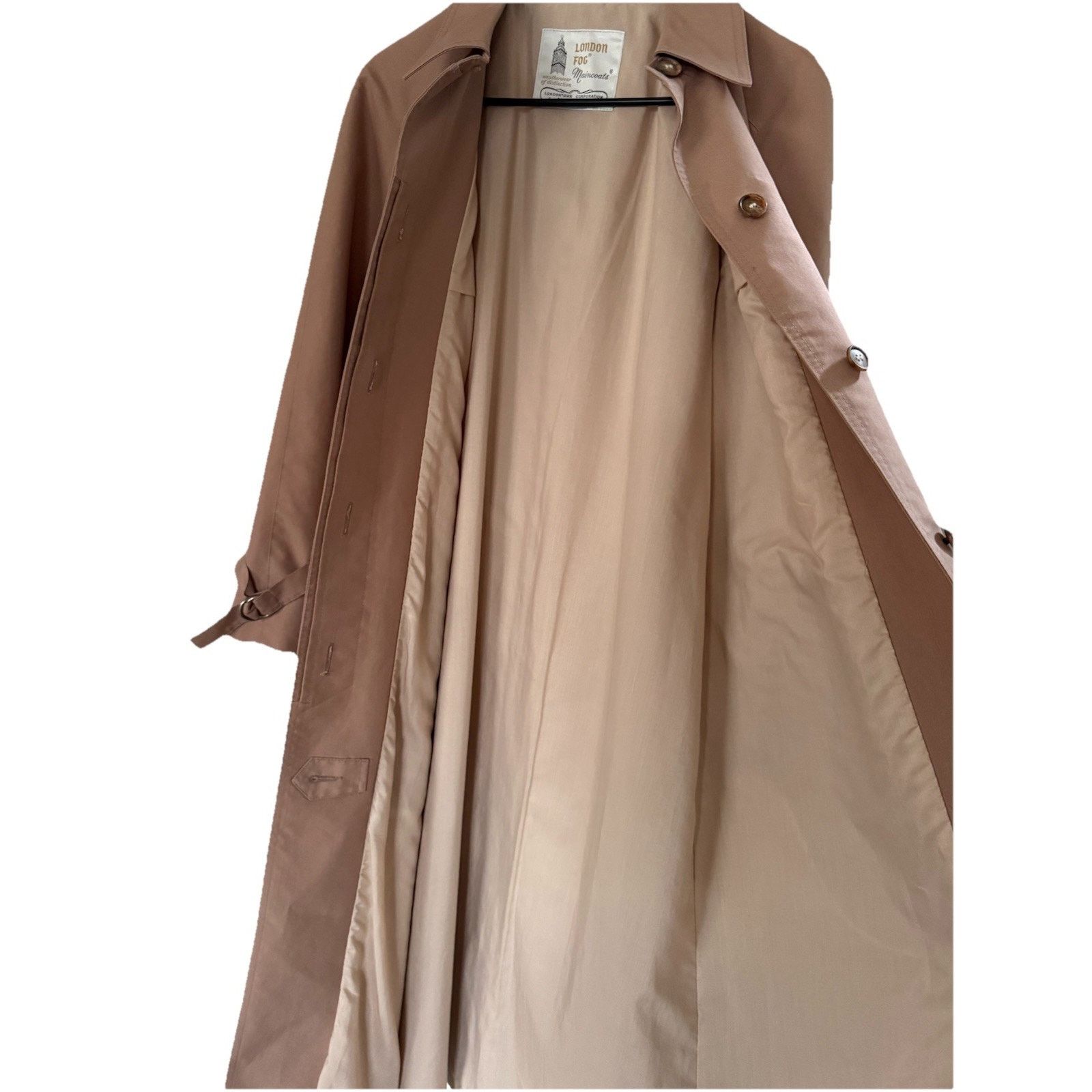 London Fog Vintage London Fog Maincoat Trench Coat Size 12 Regular 1960 Size XL / US 12-14 / IT 48-50 - 6 Thumbnail