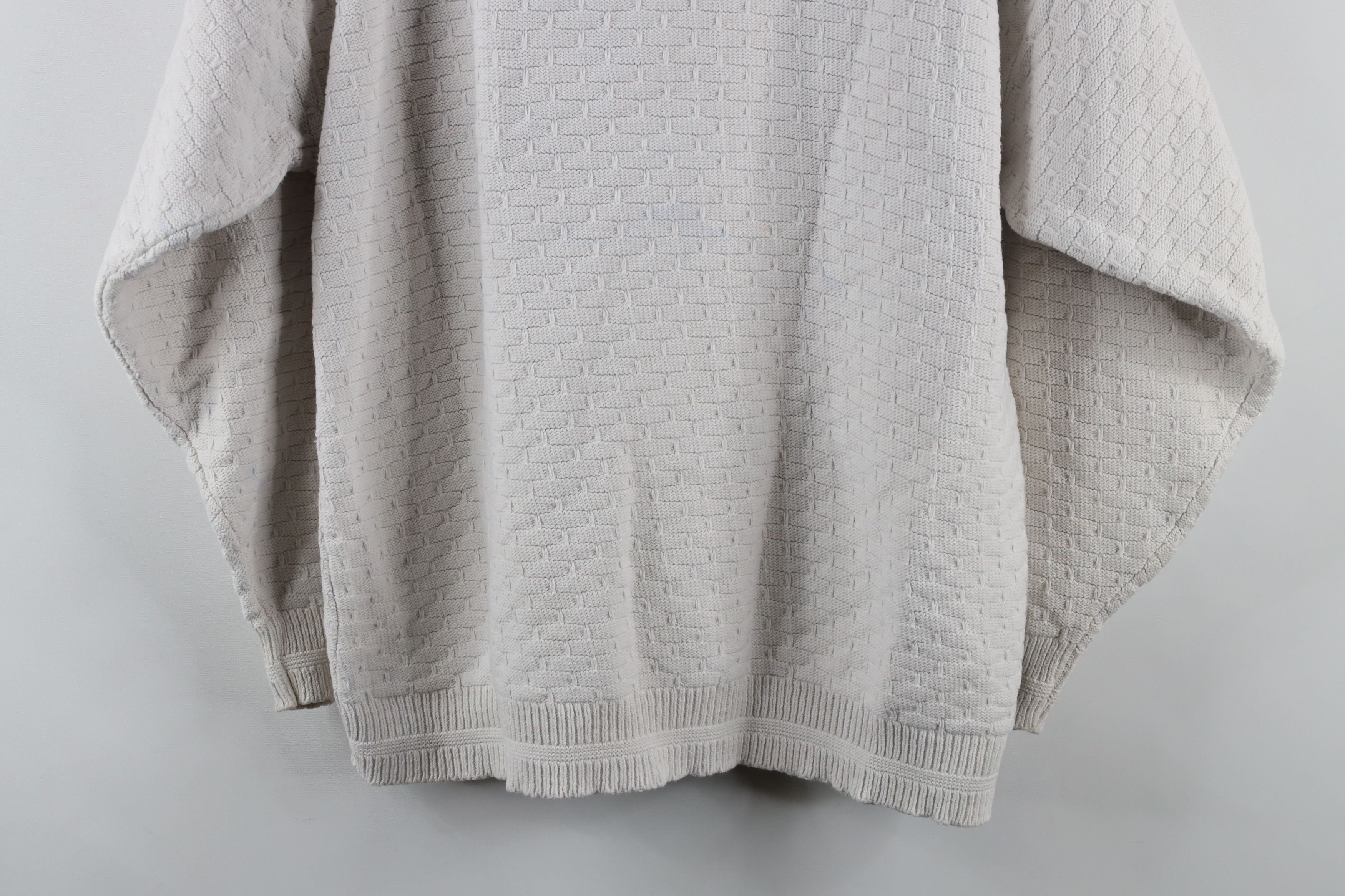 Vintage Vintage 90s Streetwear Hand Framed Cotton Knit Sweater USA Size M / US 6-8 / IT 42-44 - 13 Thumbnail