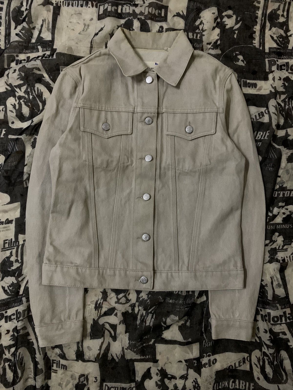 Helmut Lang 💥Helmut Lang Classic Raw Denim Jacket Size M / US 6-8 / IT 42-44 - 1 Thumbnail